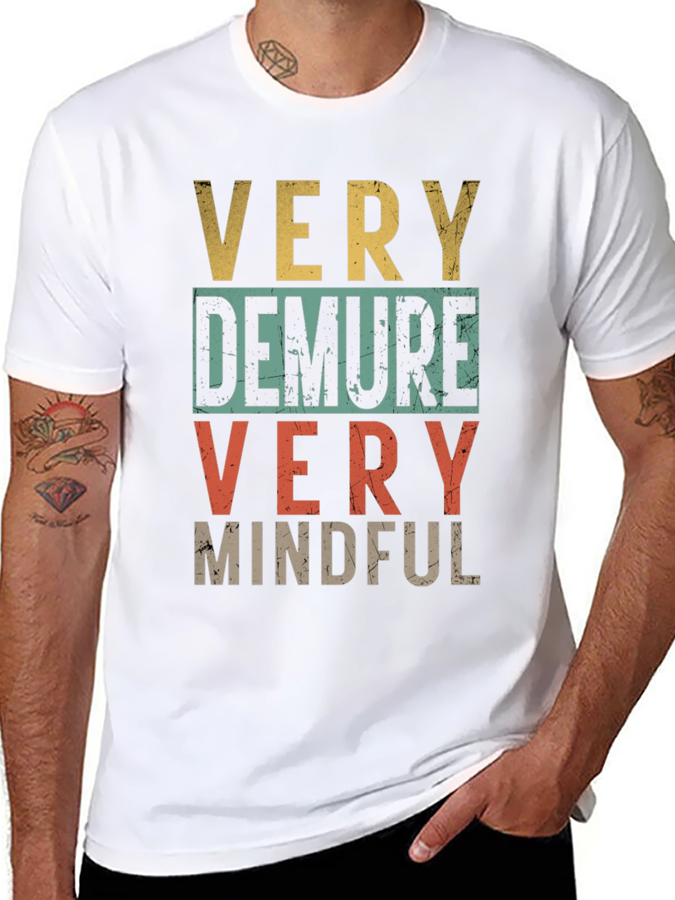 Very Demure Very Mindful Graphic Tee