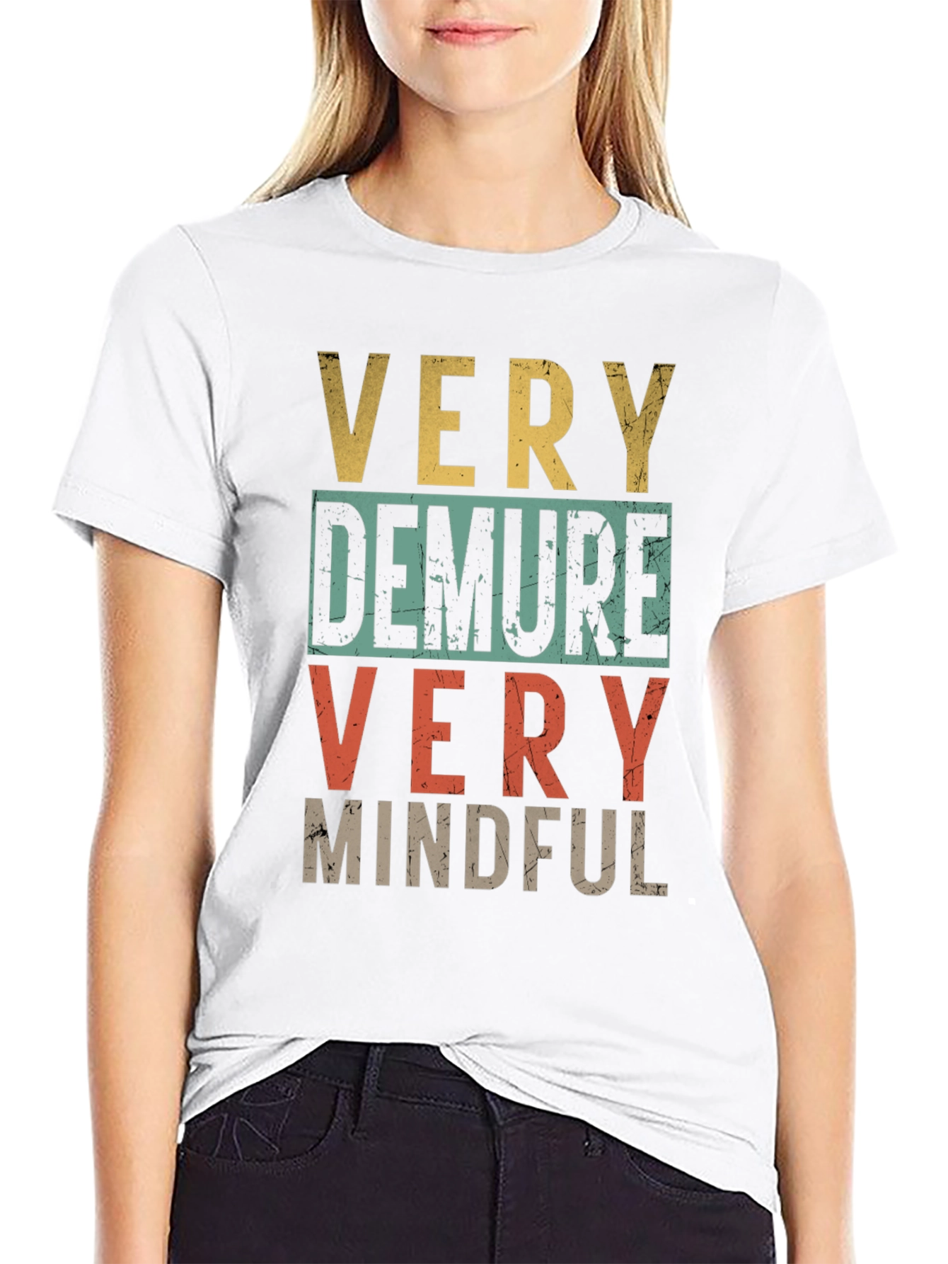 Very Demure Very Mindful Graphic Tee