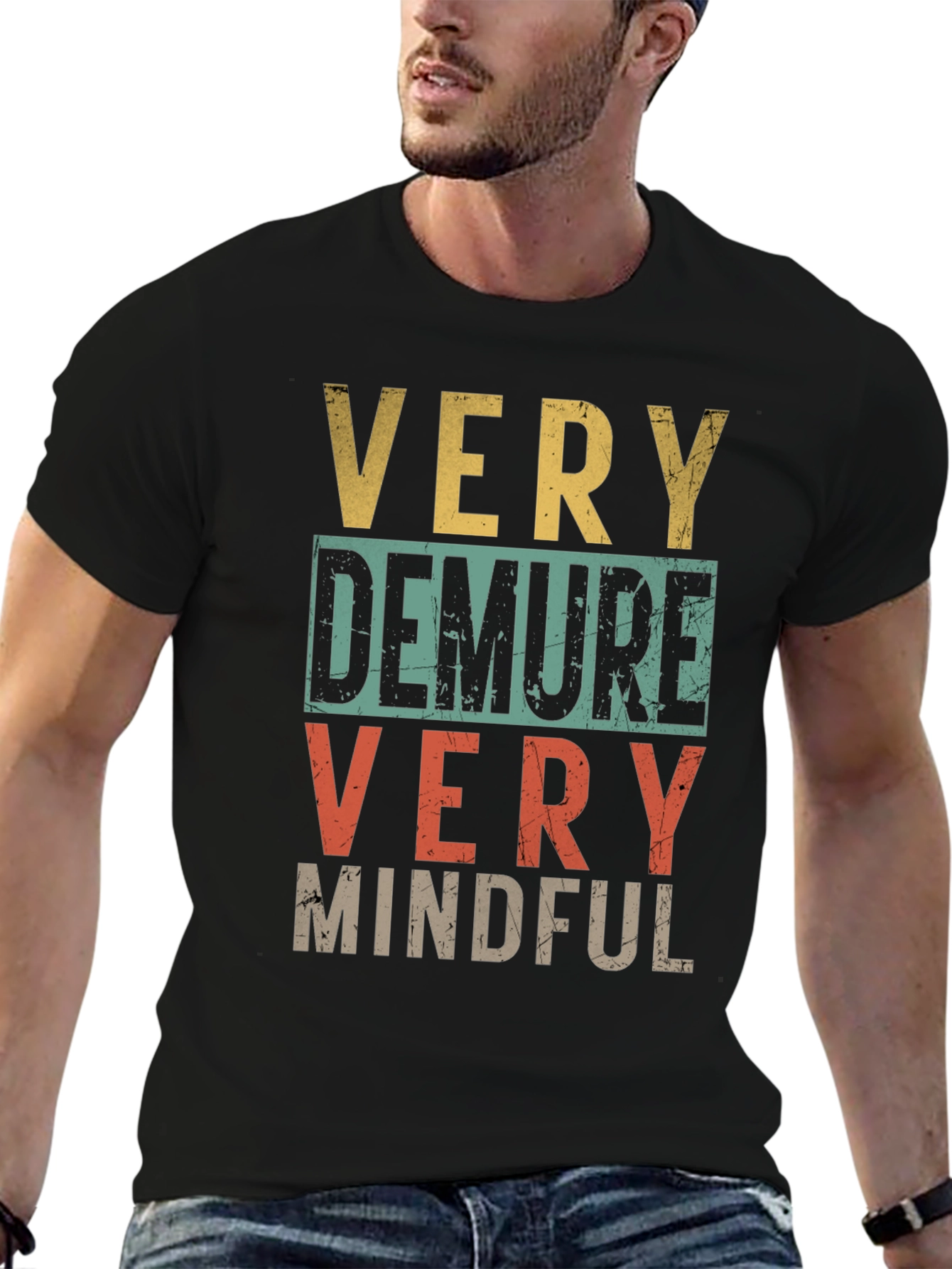 Very Demure Very Mindful Graphic Tee