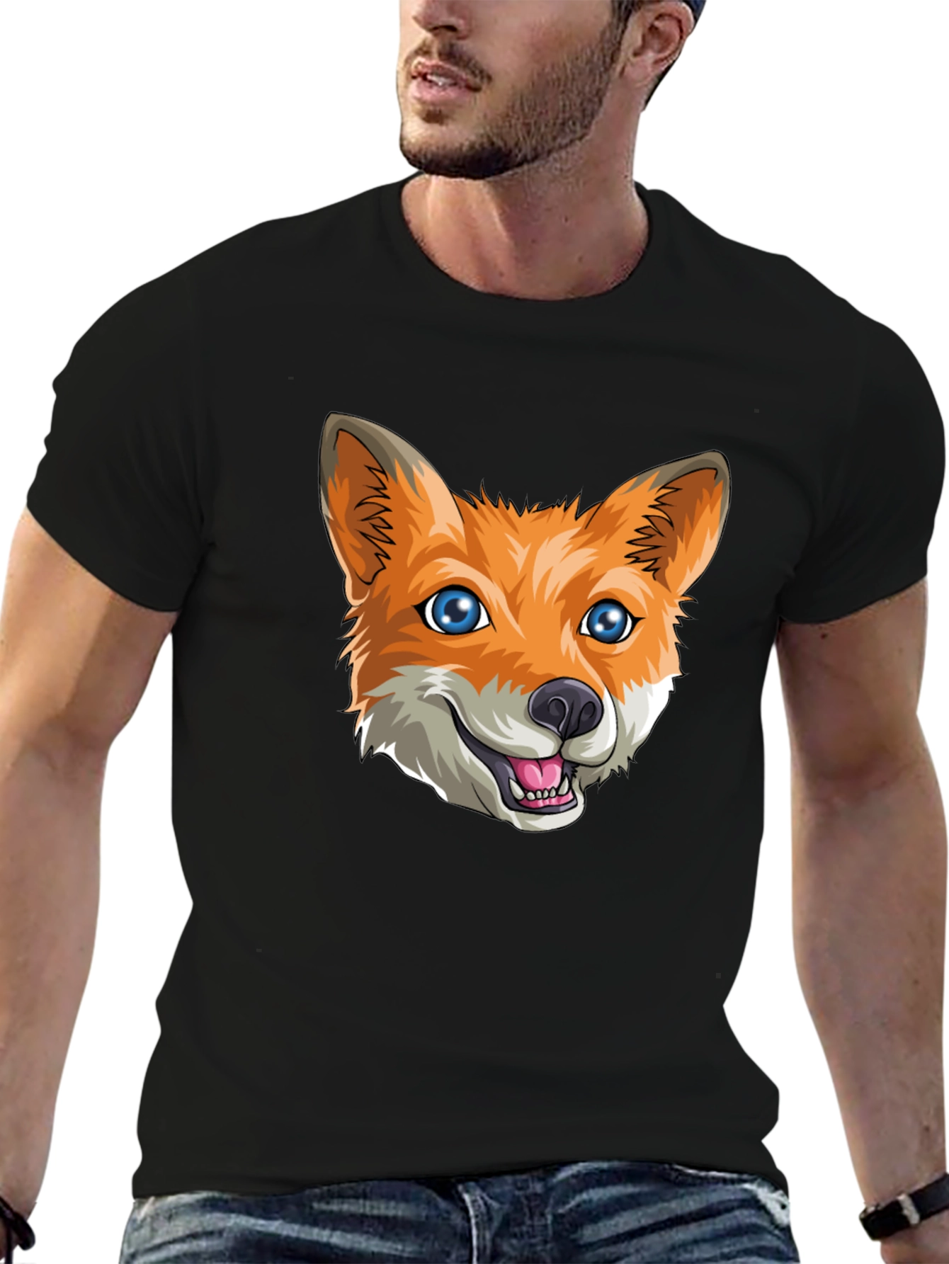 Fox Graphic T-Shirt - Fun Stylish Comfortable Tee