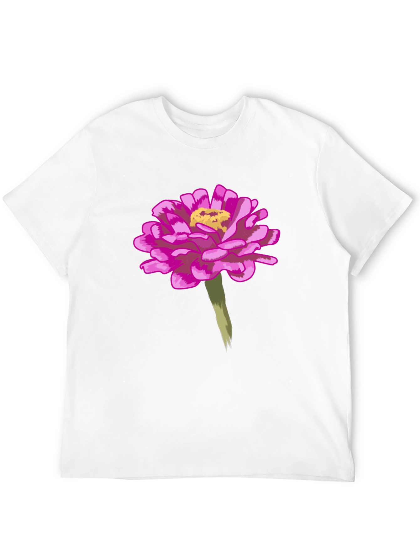 Floral T-Shirt - Pink Flower Graphic Tee