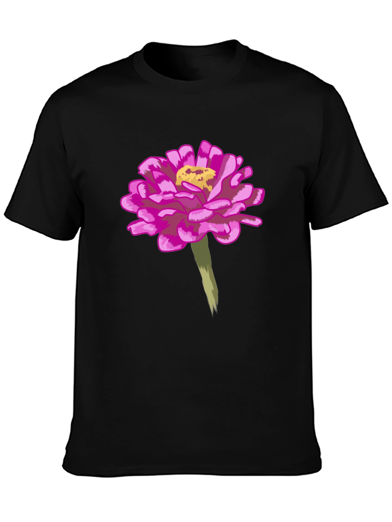 Floral T-Shirt - Pink Flower Graphic Tee