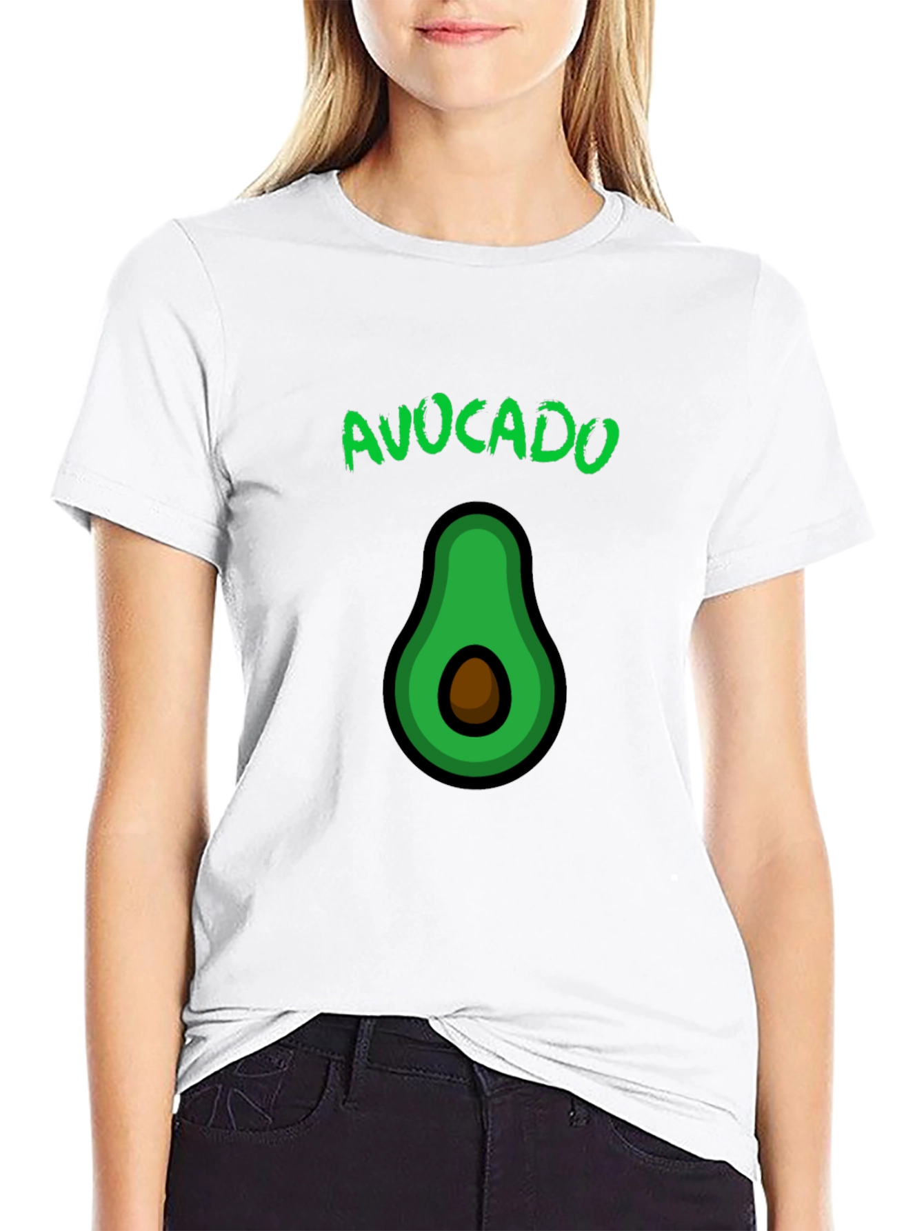 Avocado T-Shirt - Funny Fruit Graphic Tee