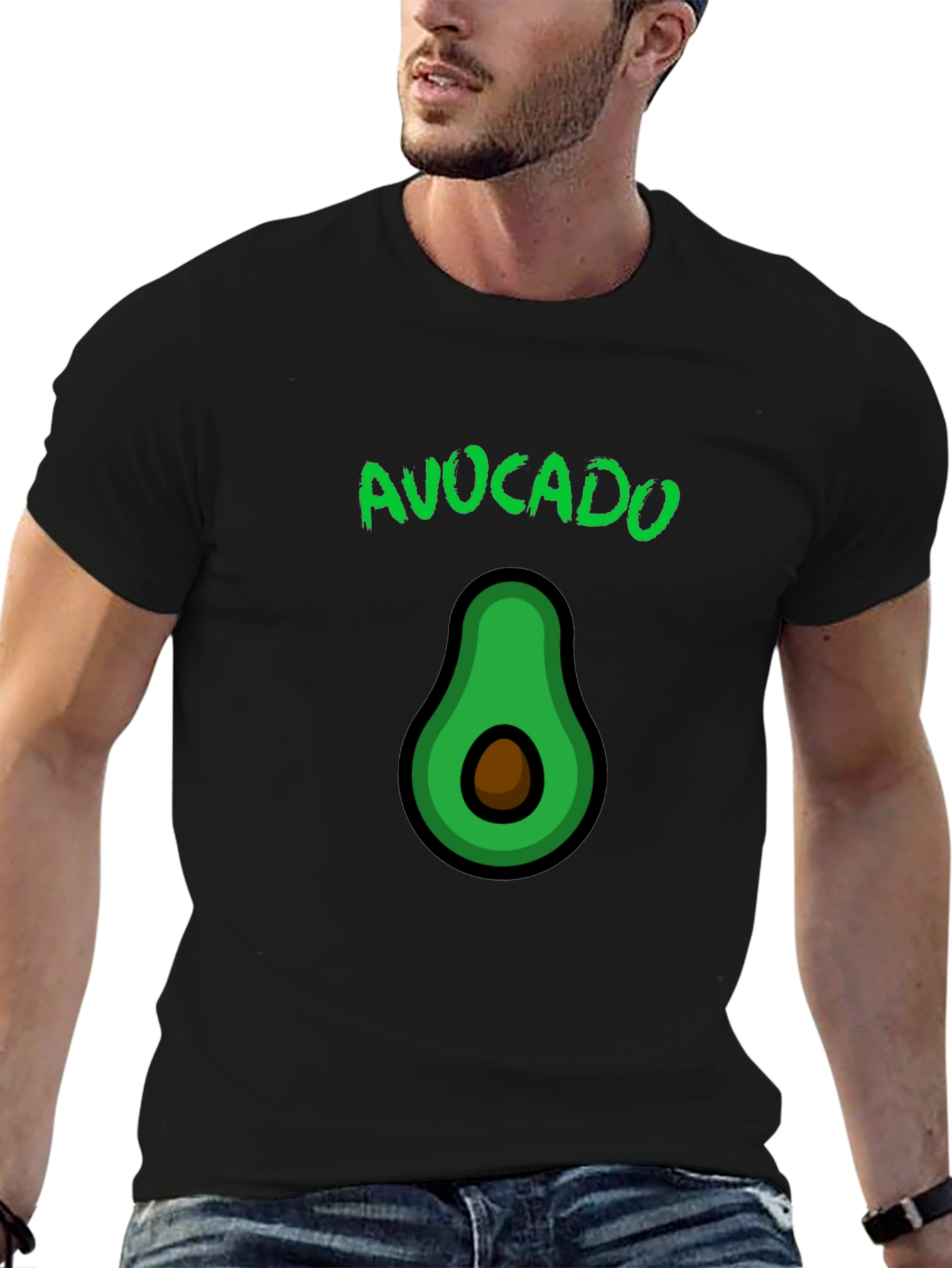 Avocado T-Shirt - Funny Fruit Graphic Tee