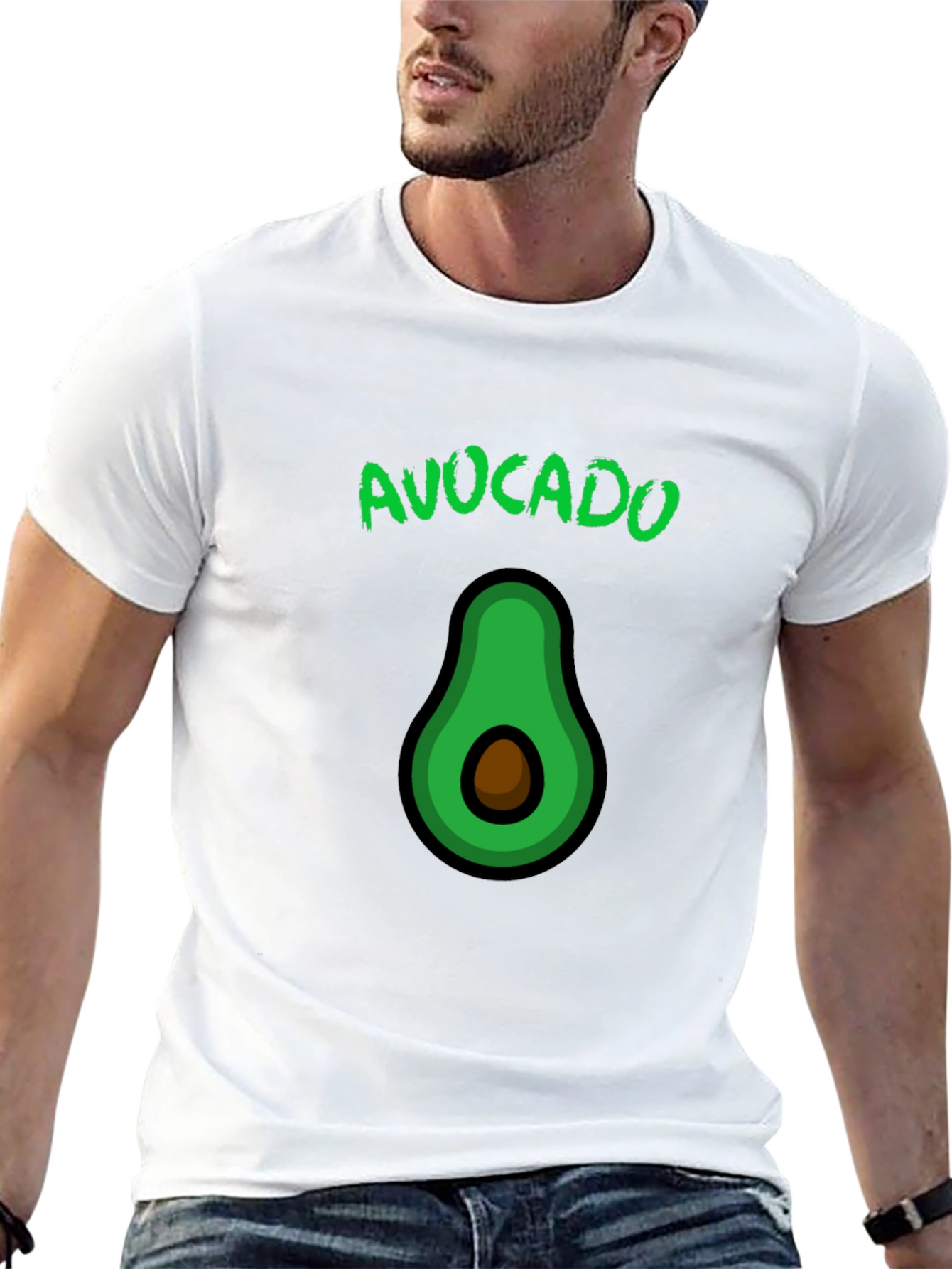 Avocado T-Shirt - Funny Fruit Graphic Tee