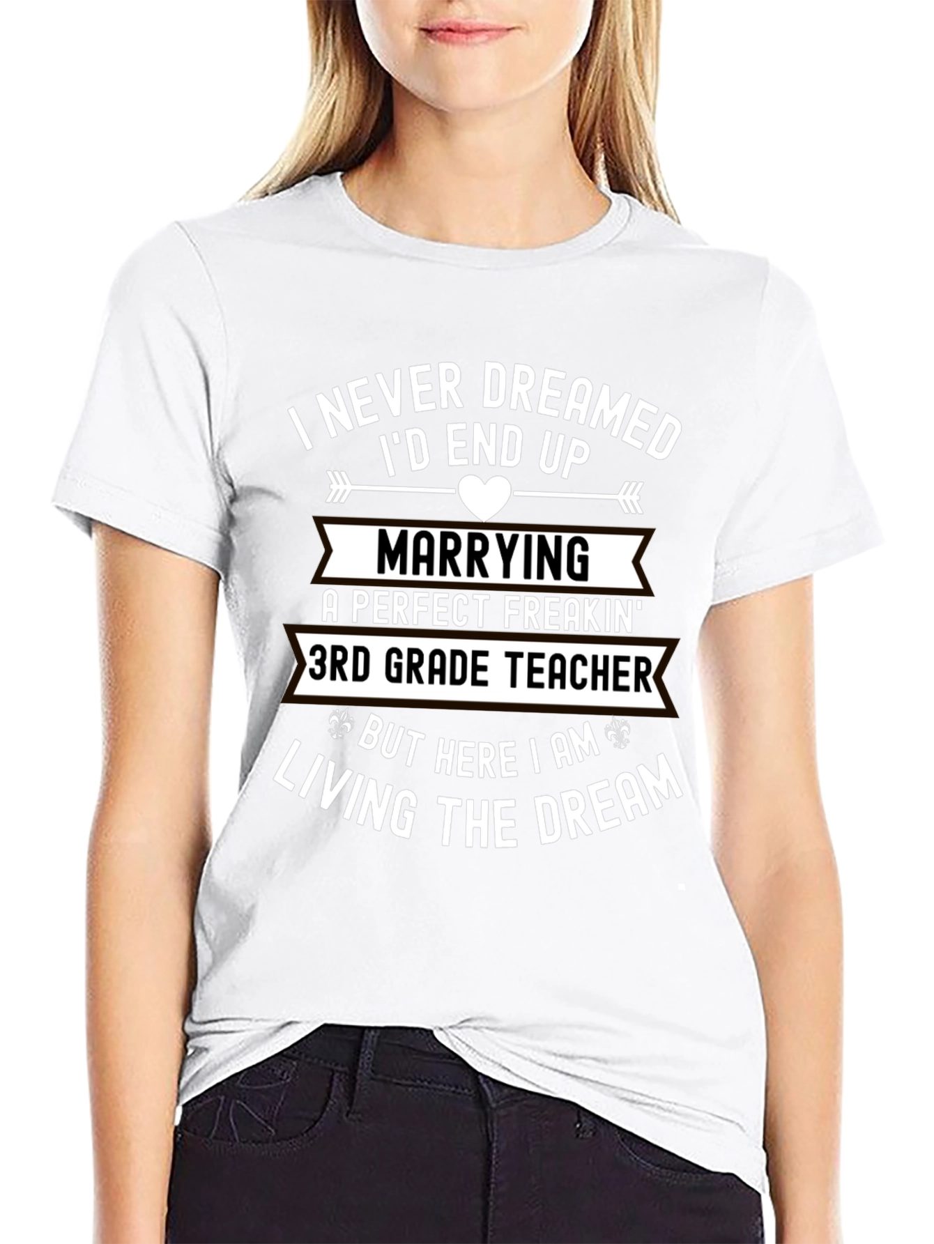 Funny 3rd Grade Teacher Marriage T-Shirt