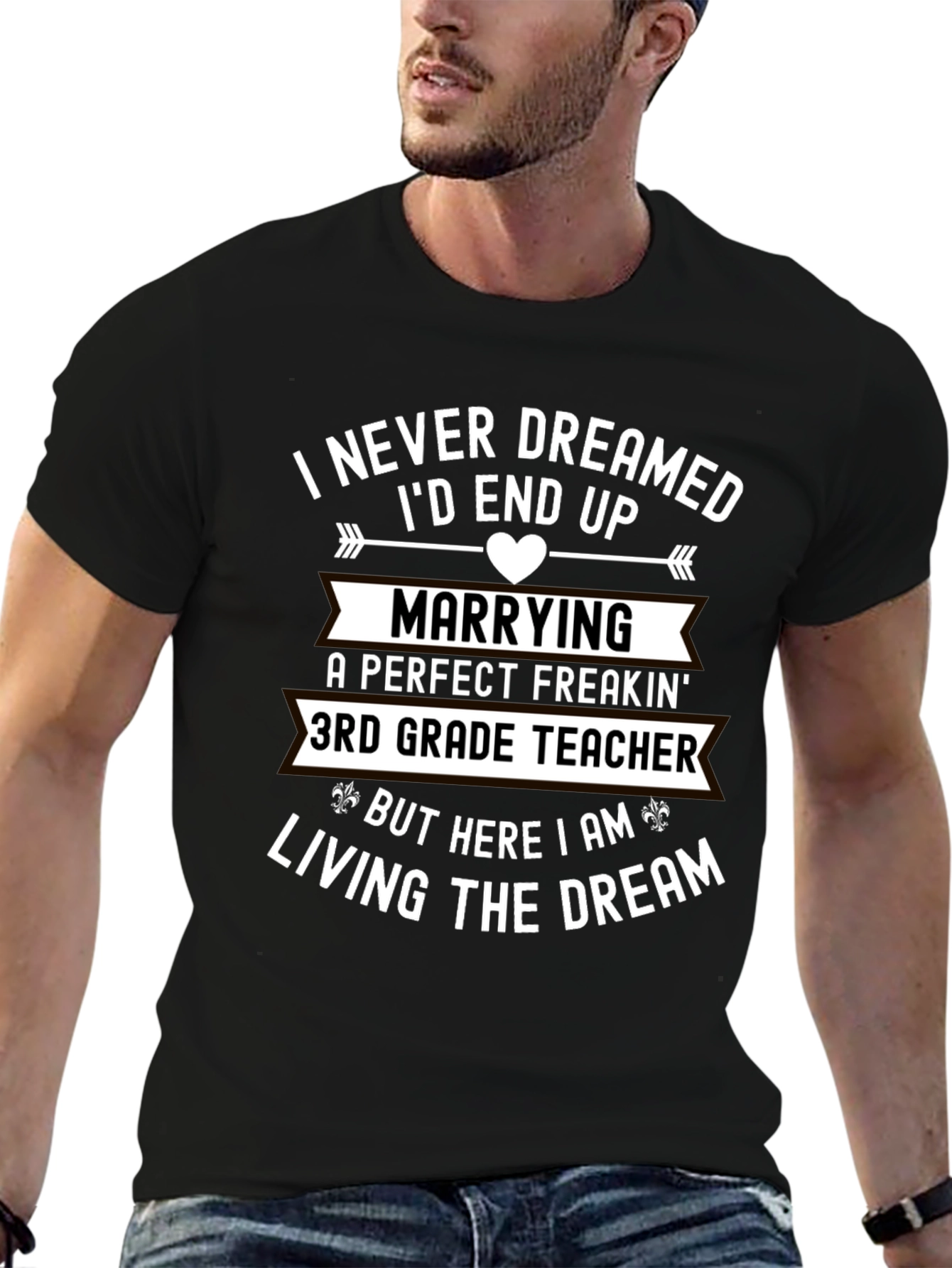 Funny 3rd Grade Teacher Marriage T-Shirt