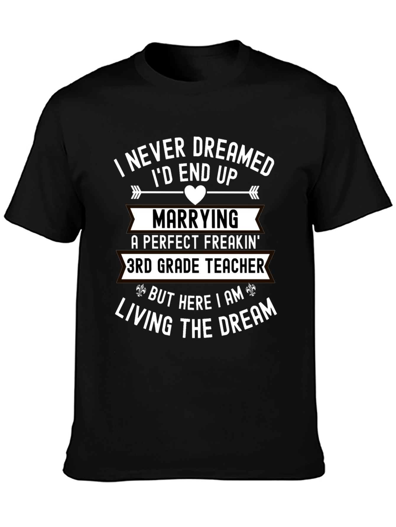 Funny 3rd Grade Teacher Marriage T-Shirt
