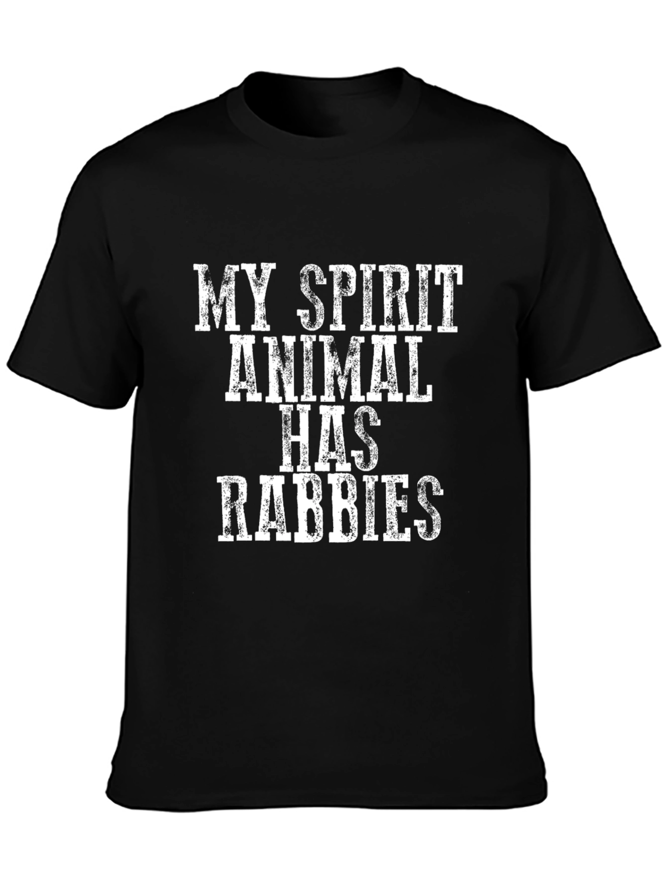 My Spirit Animal Has Rabies Graphic Tee