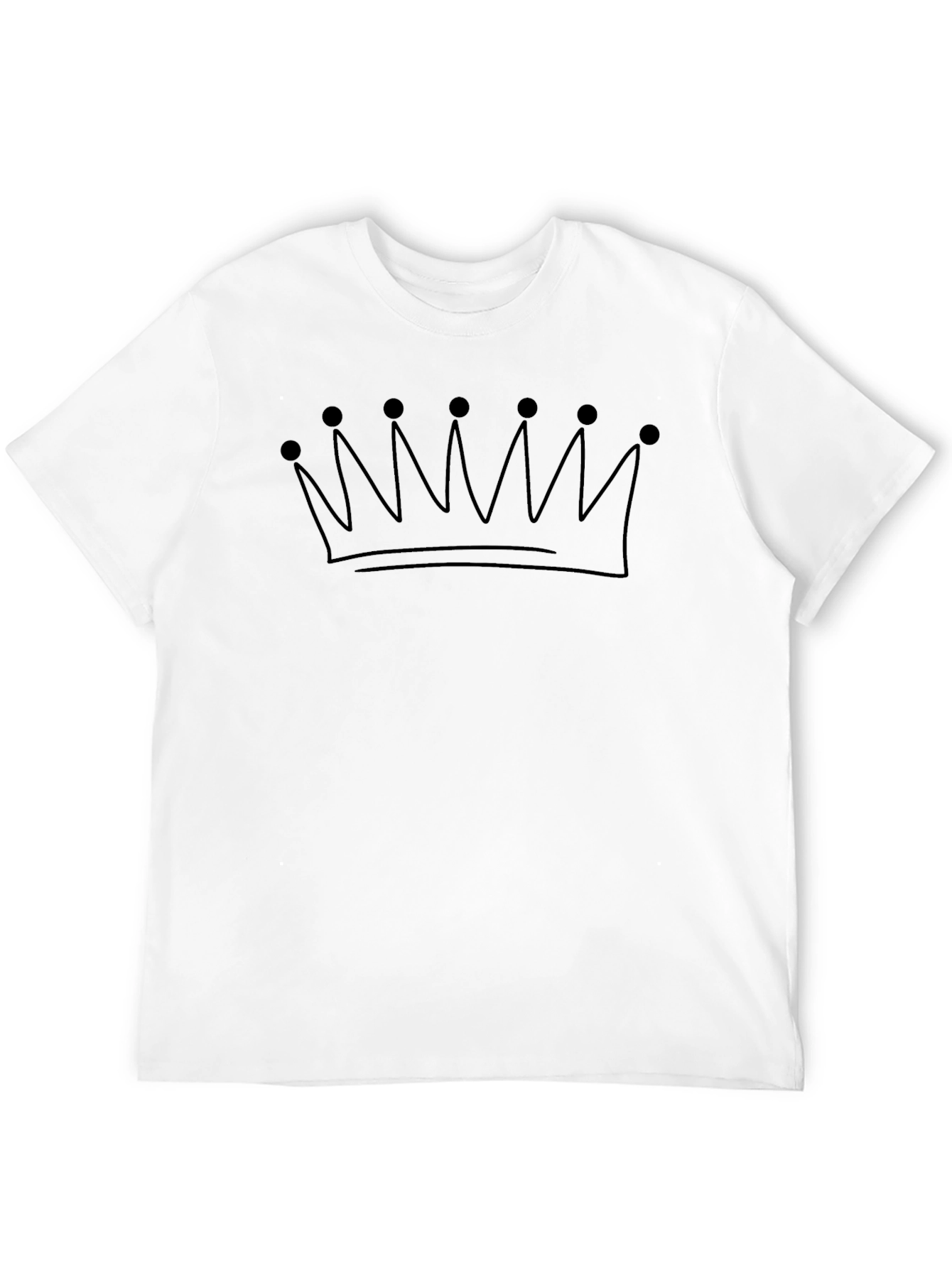 Crown Graphic Black T-Shirt