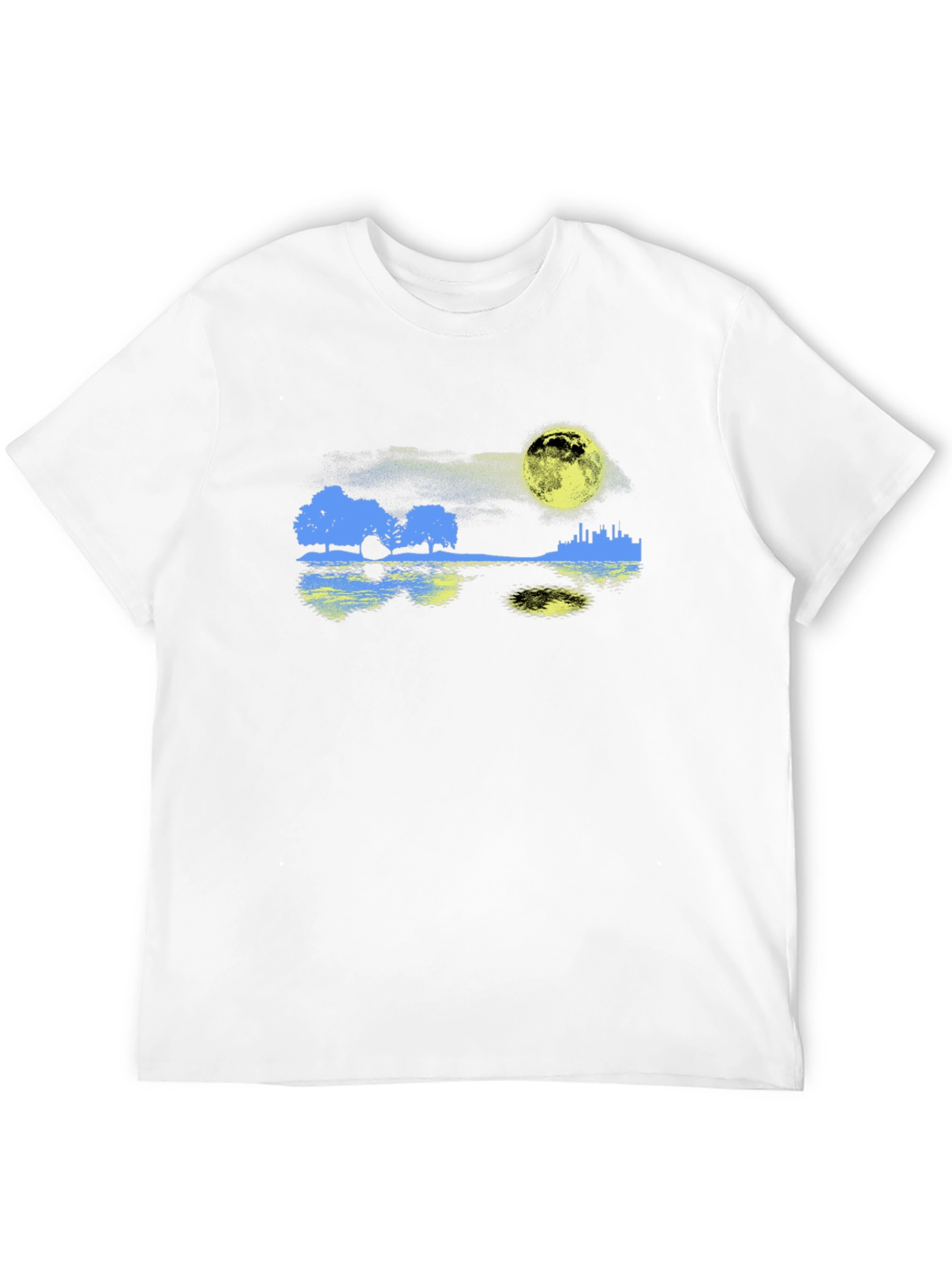 Moonlit Cityscape T-Shirt