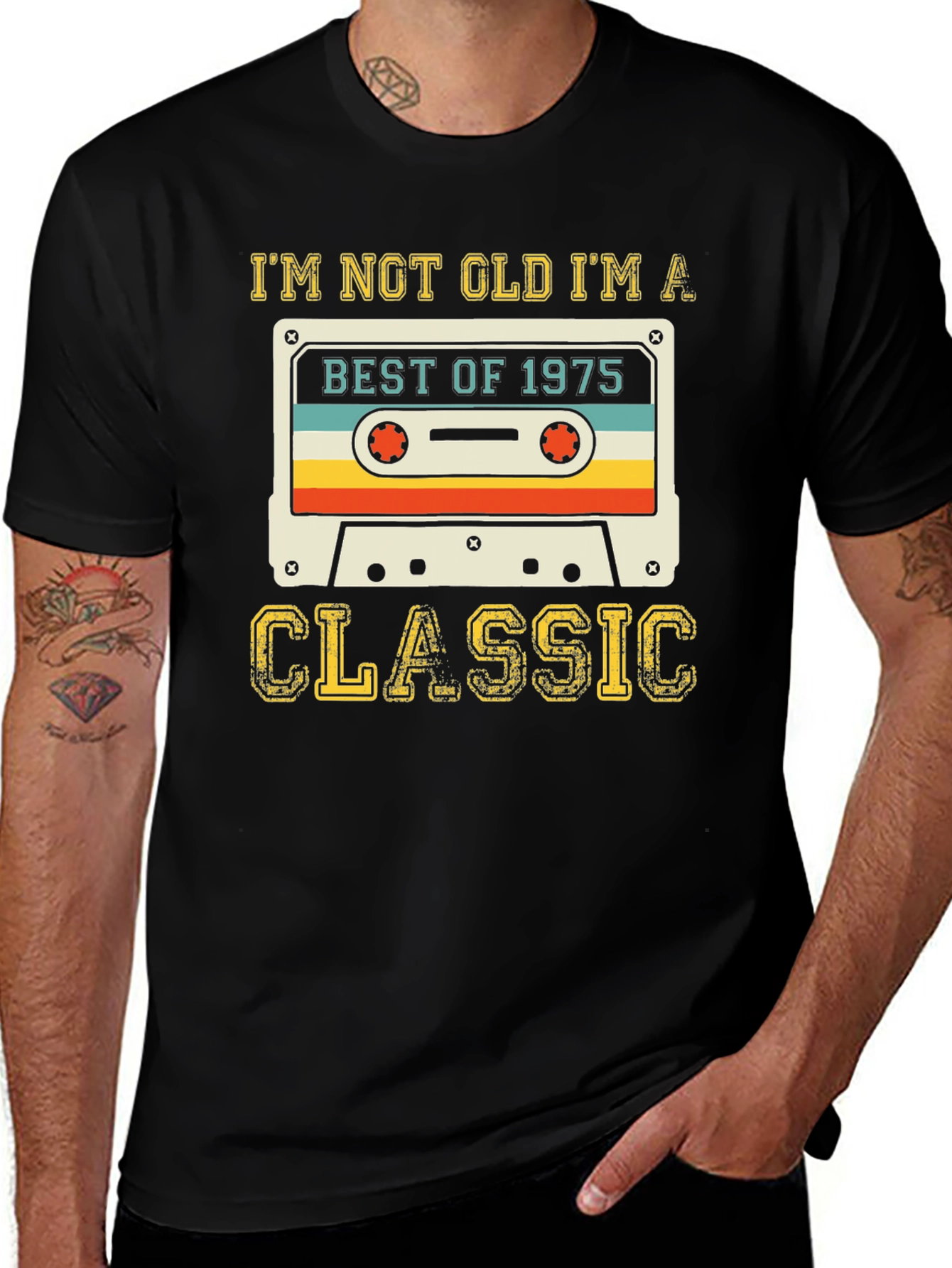 Retro Best of 1975 Graphic Tee
