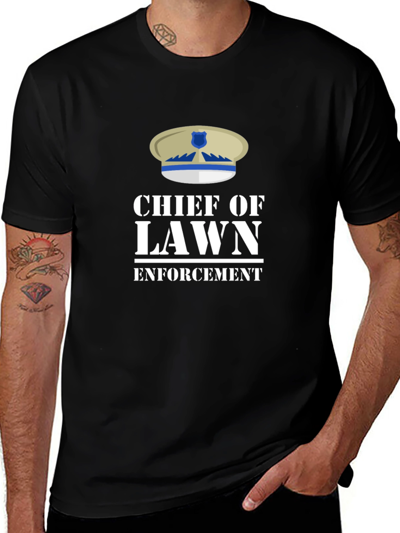 Chief of Lawn Enforcement T-Shirt