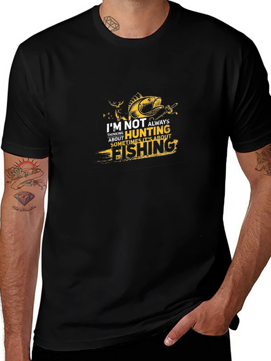 Hunting & Fishing Graphic T-Shirt