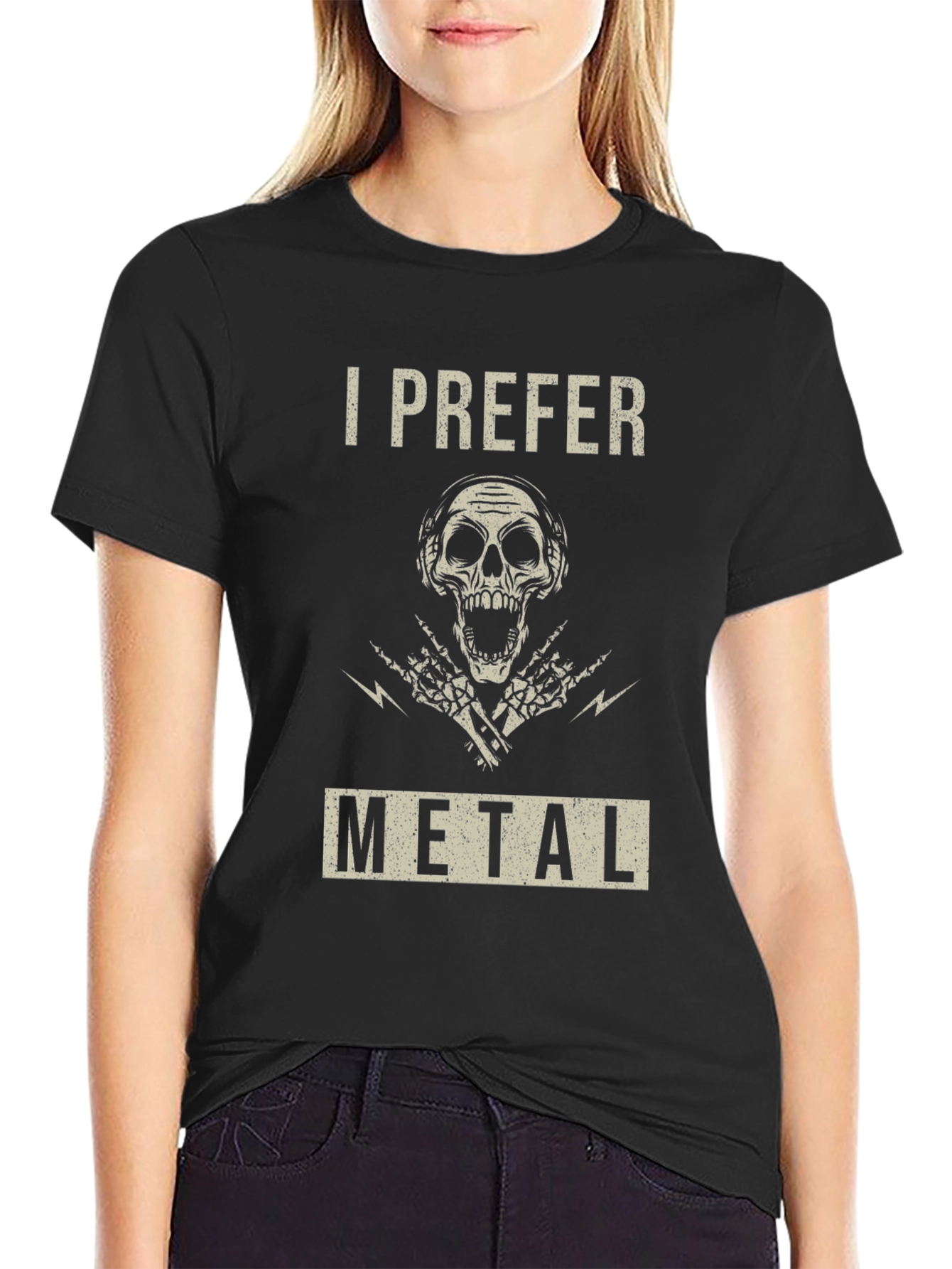 I Prefer Metal Graphic T-Shirt
