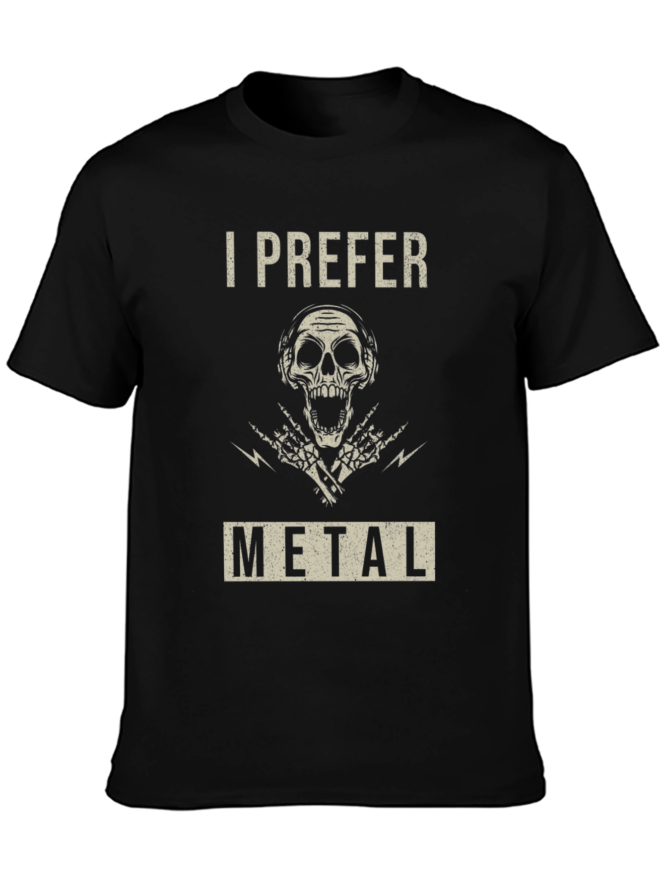 I Prefer Metal Graphic T-Shirt