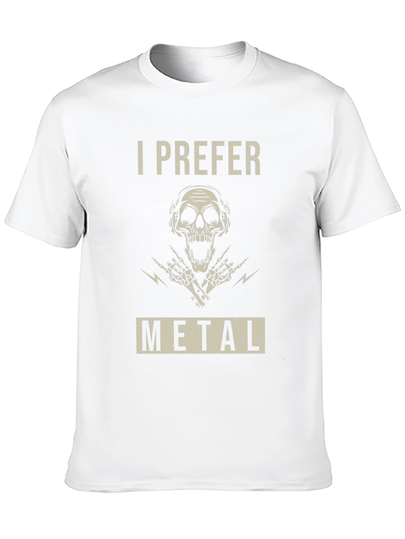 I Prefer Metal Graphic T-Shirt