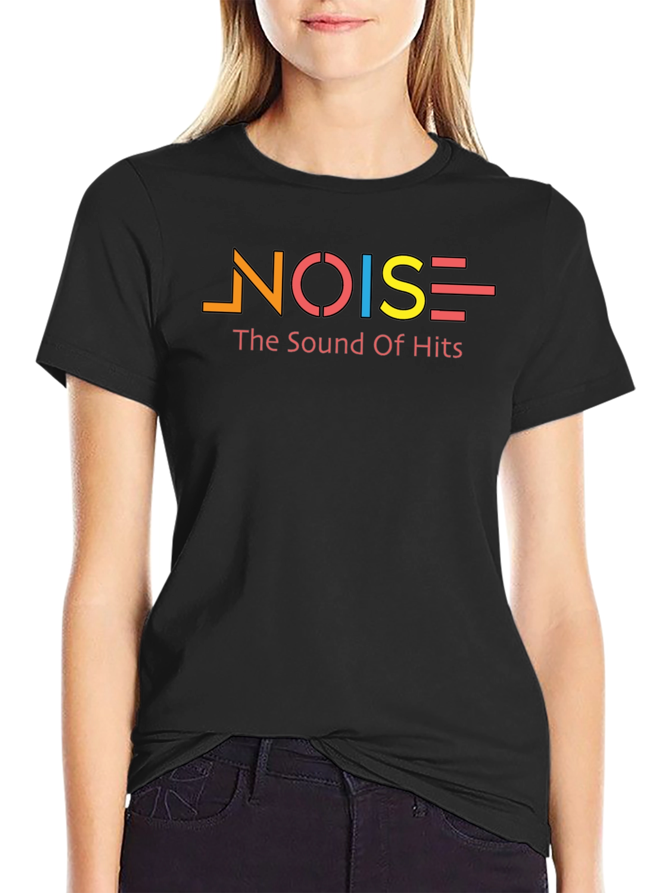 Noise The Sound of Hits Graphic Tee Black T-Shirt