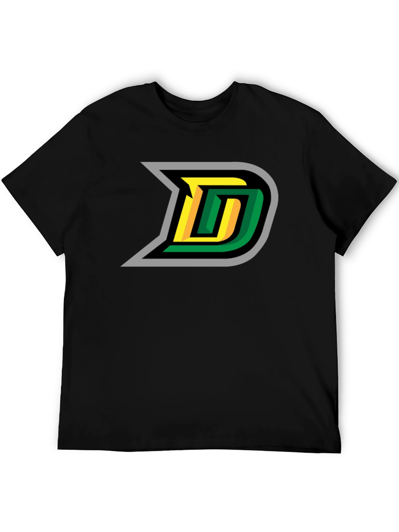 Retro D Logo Black T-Shirt