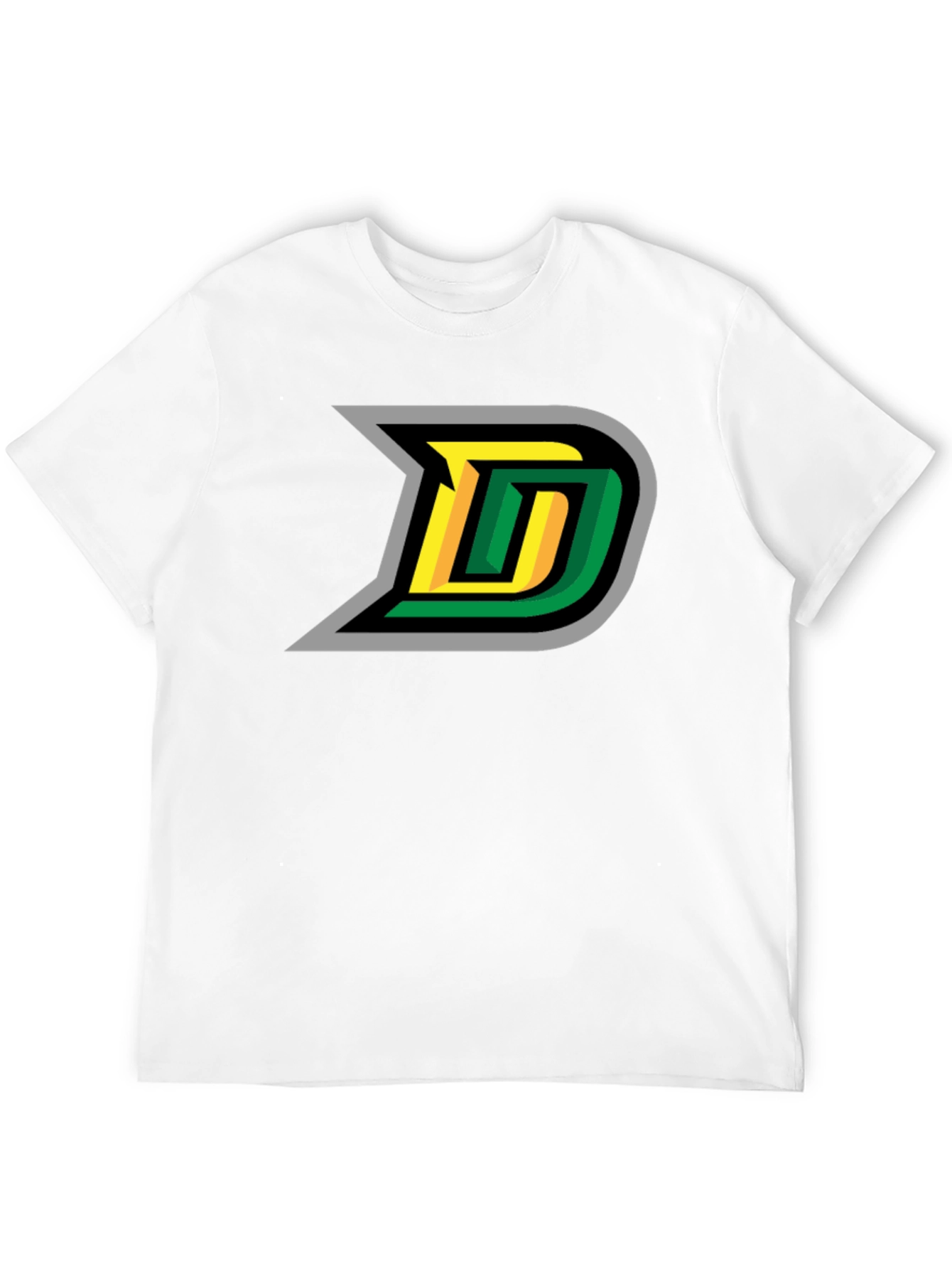 Retro D Logo Black T-Shirt