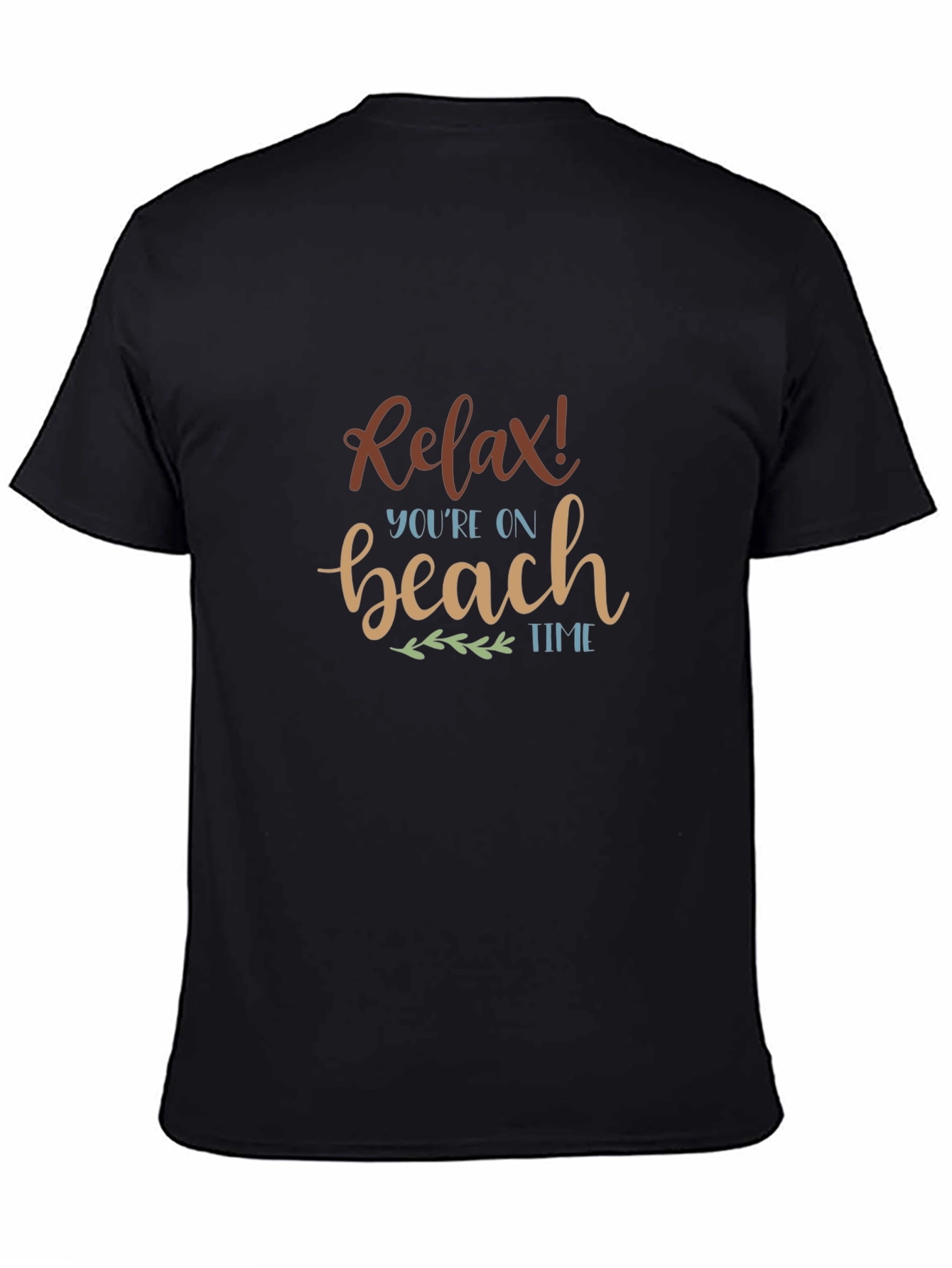 Relax Youre on Beach Time Graphic T-Shirt