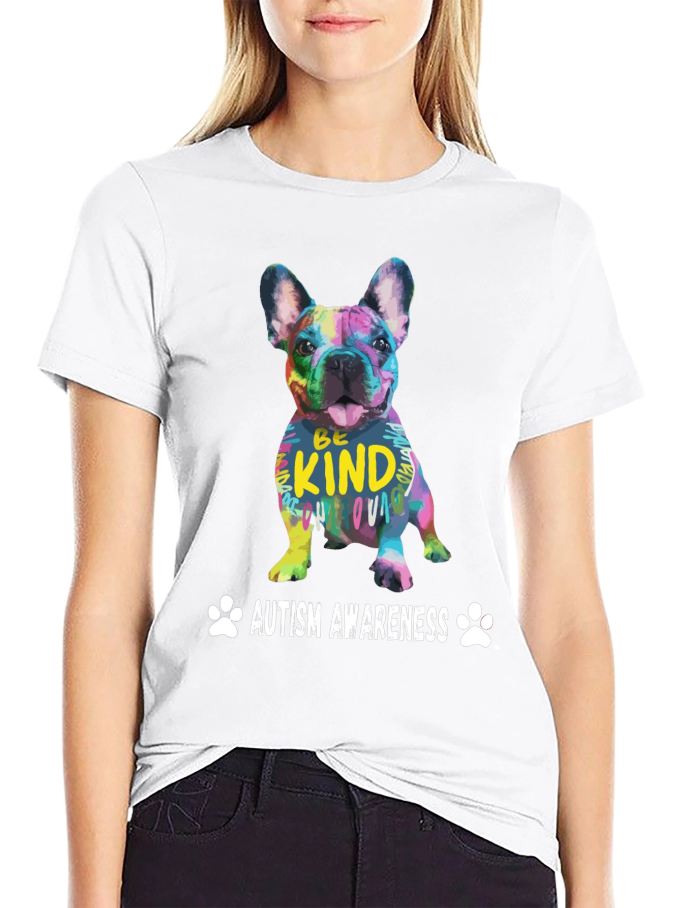 Autism Awareness Dog T-Shirt - Be Kind