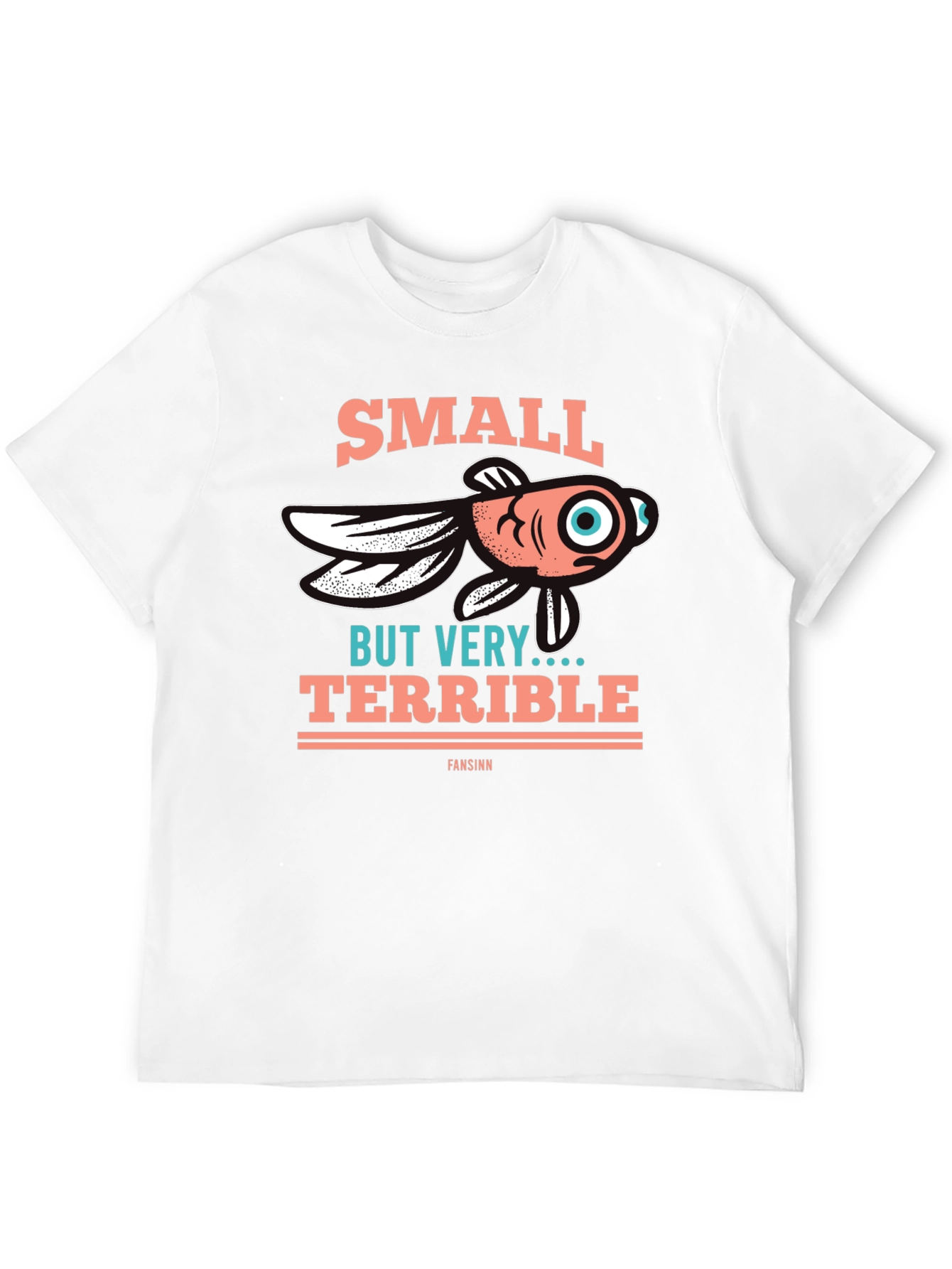 Small But Terrible Fish Graphic Tee