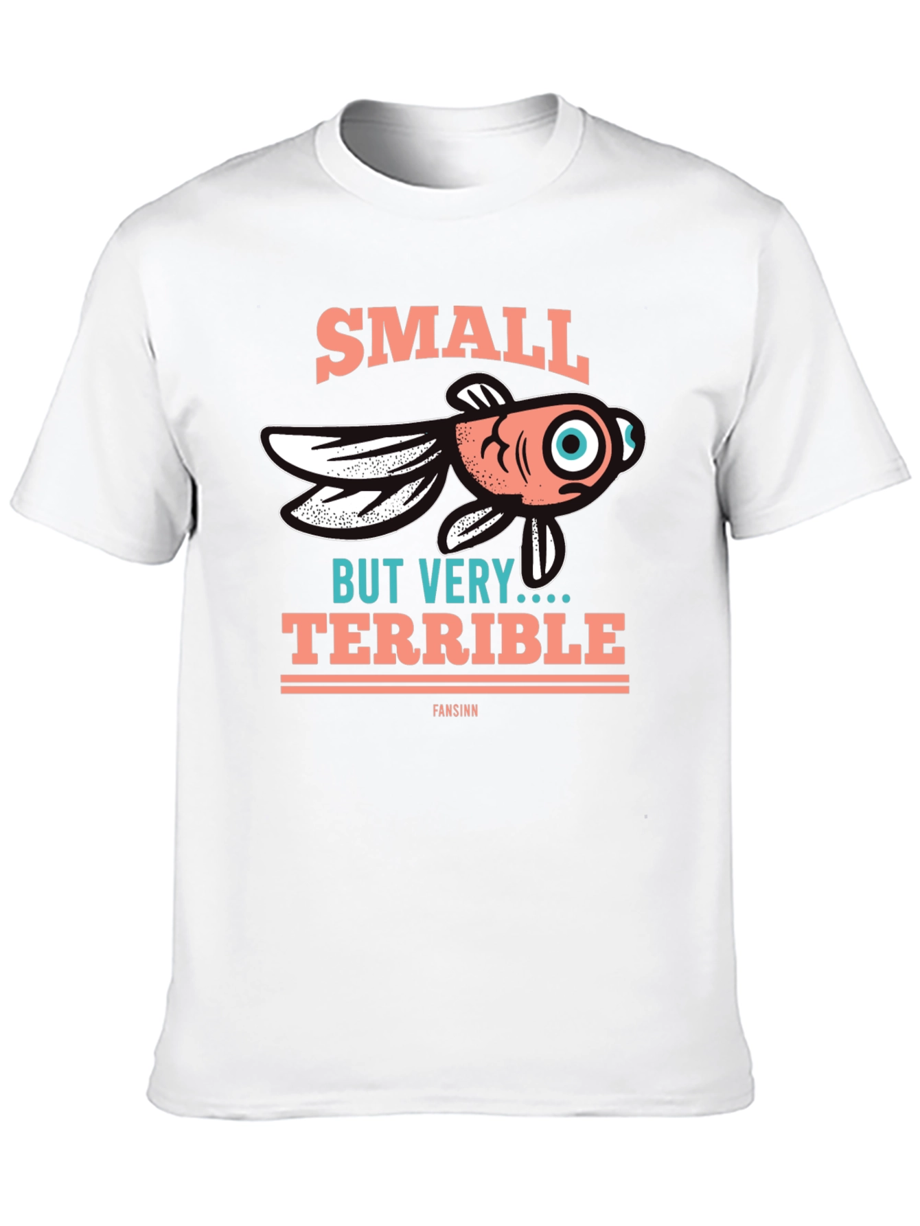 Small But Terrible Fish Graphic Tee