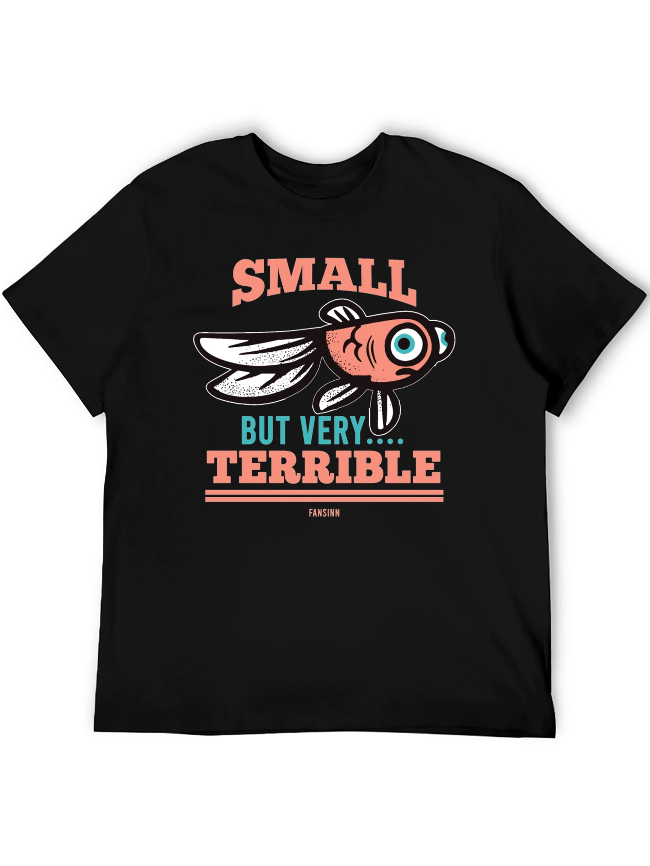 Small But Terrible Fish Graphic Tee