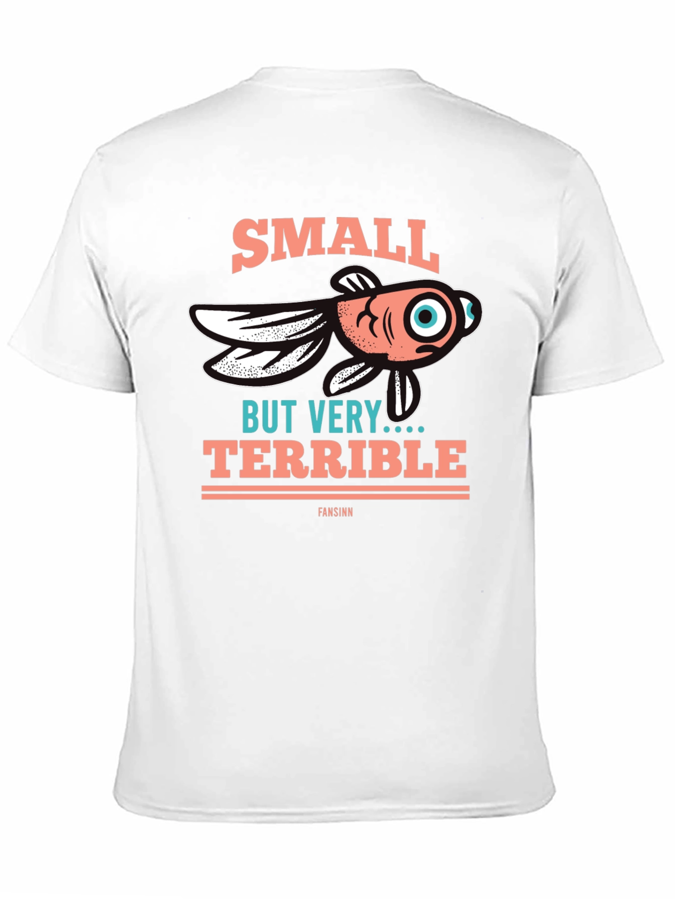 Small But Terrible Fish Graphic Tee