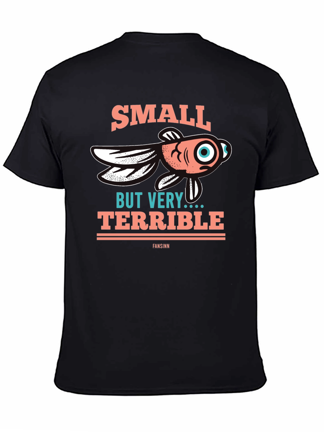 Small But Terrible Fish Graphic Tee