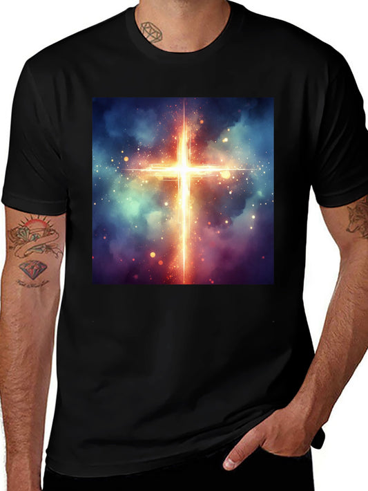Celestial Cross Graphic Tee
