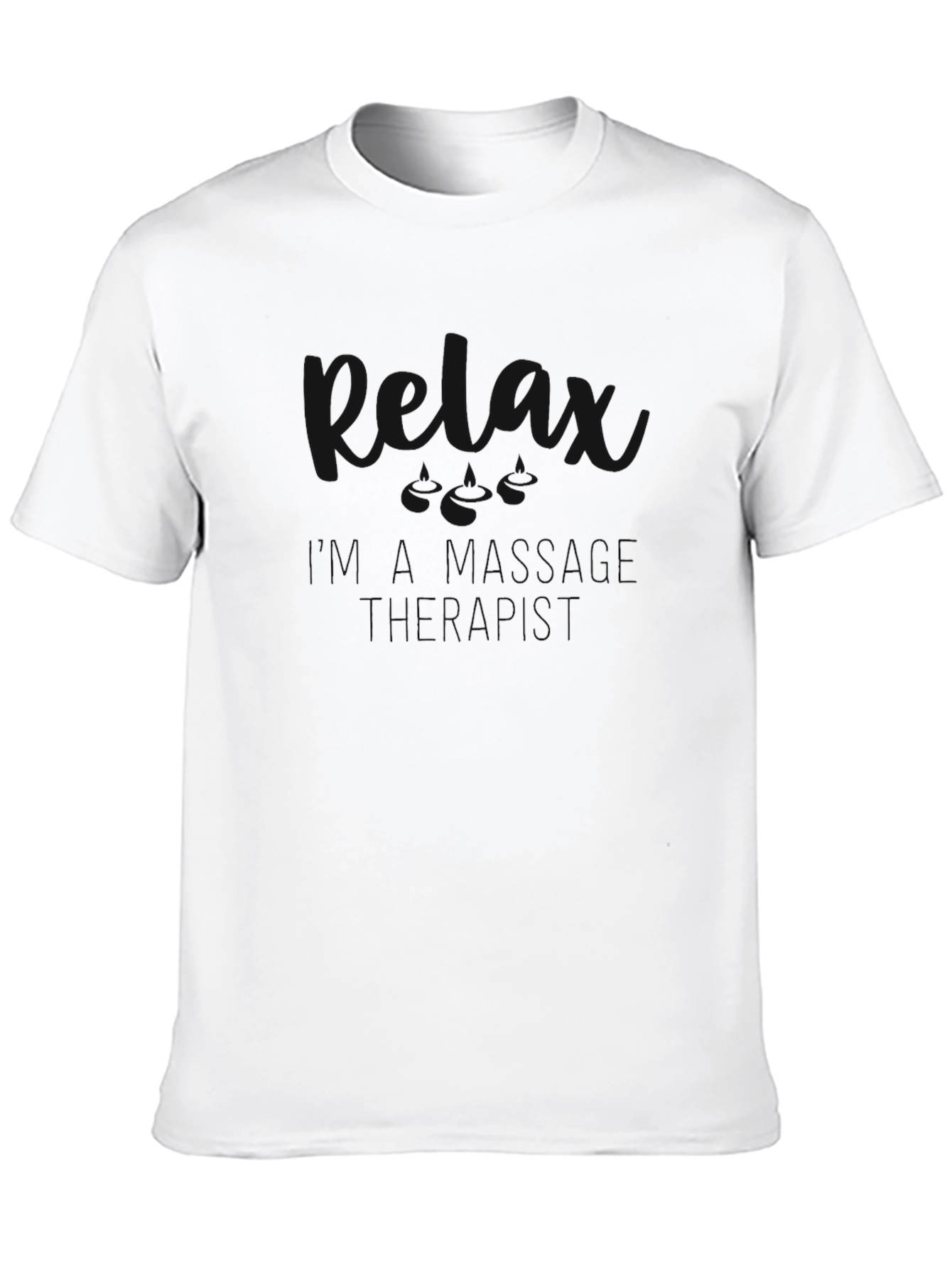Plain Black Casual T-Shirt