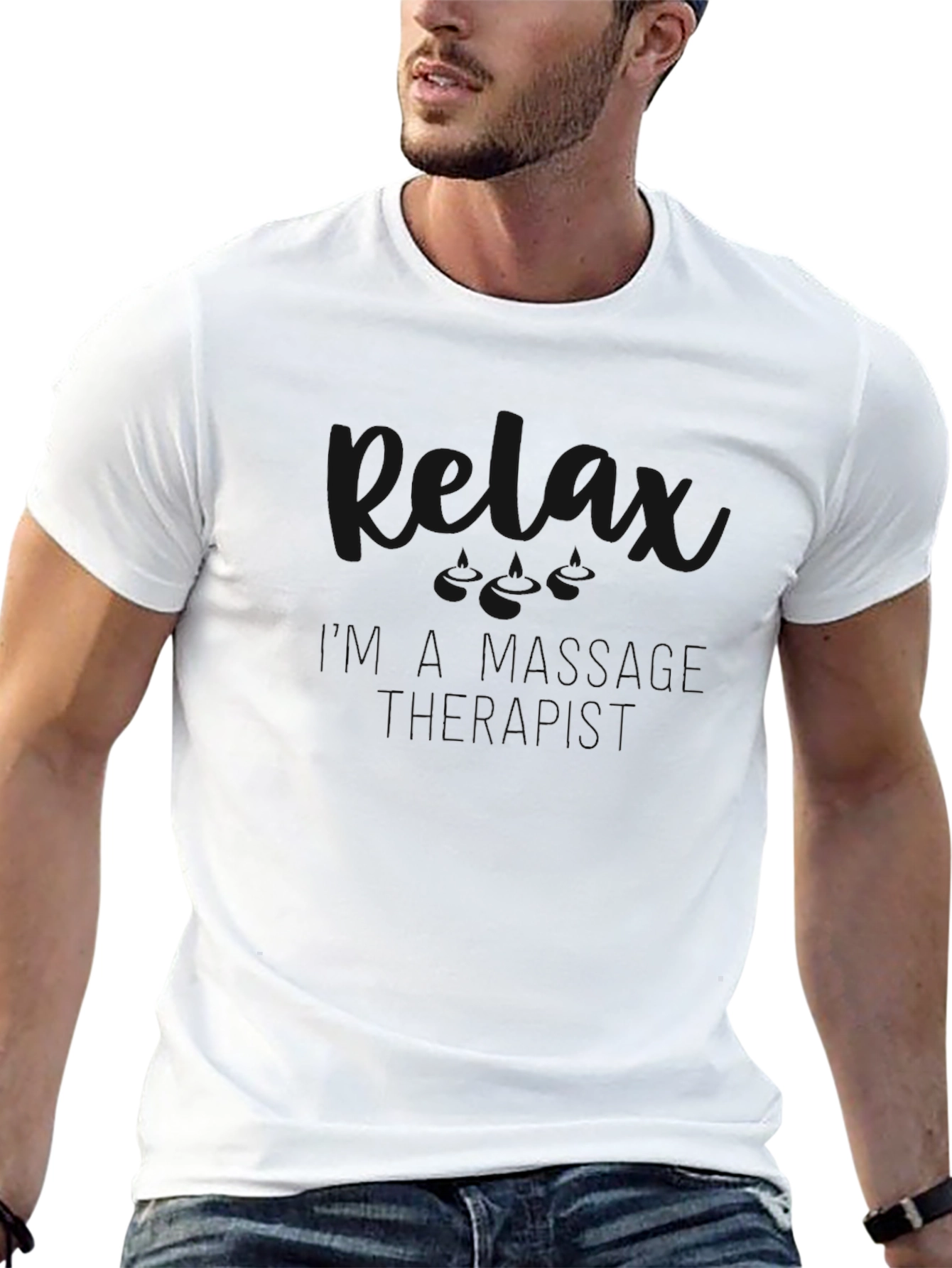 Plain Black Casual T-Shirt
