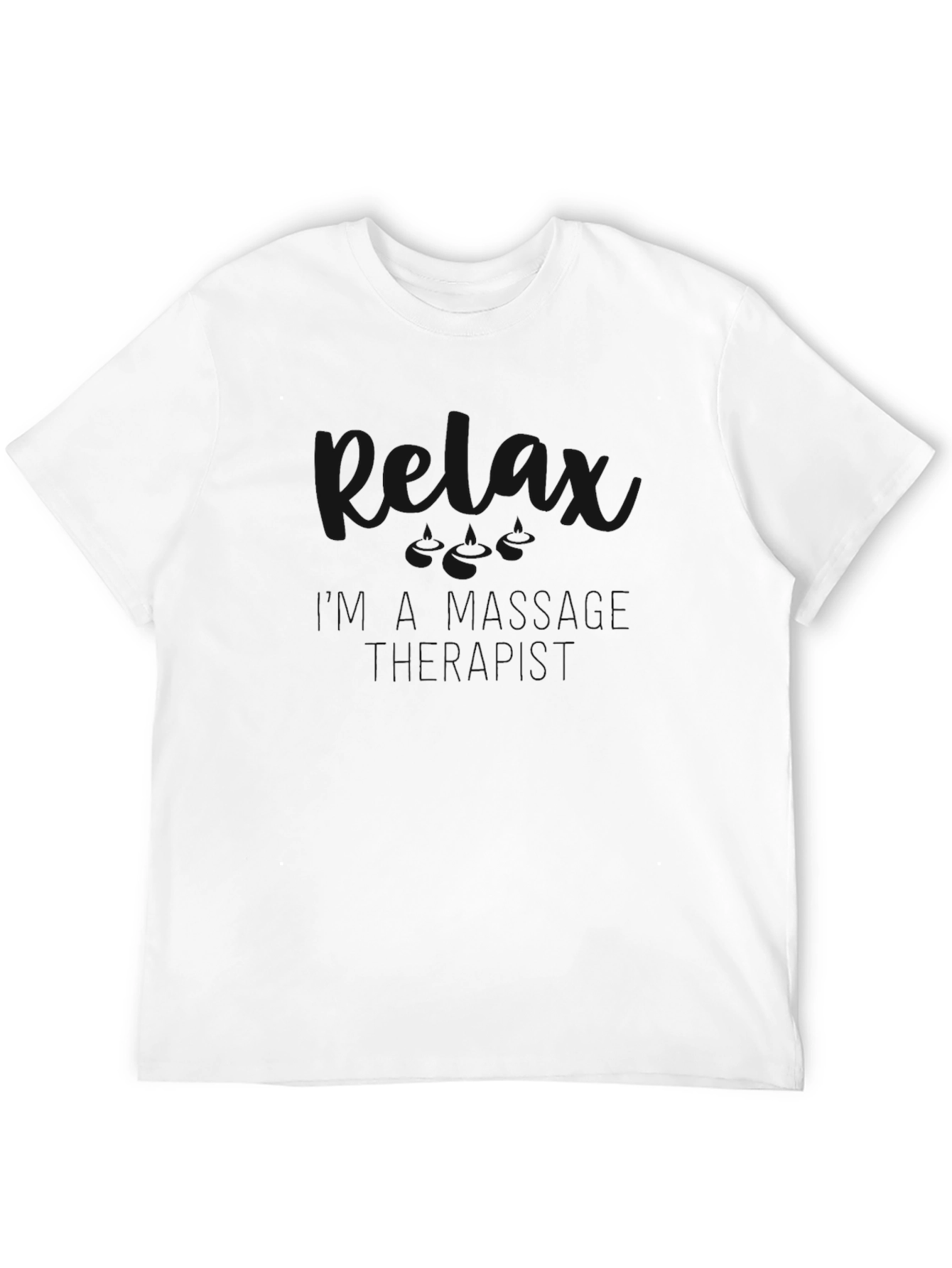 Plain Black Casual T-Shirt