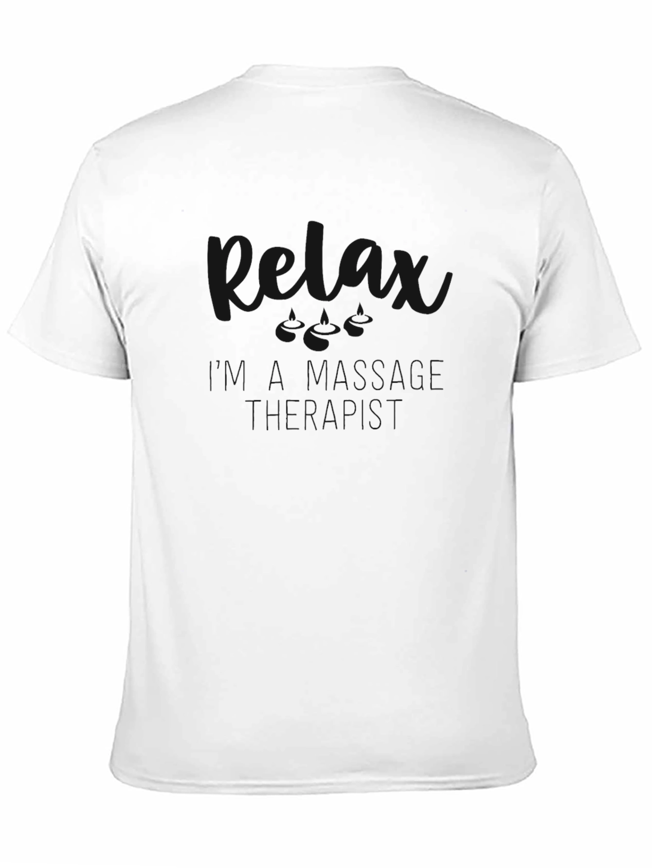 Plain Black Casual T-Shirt
