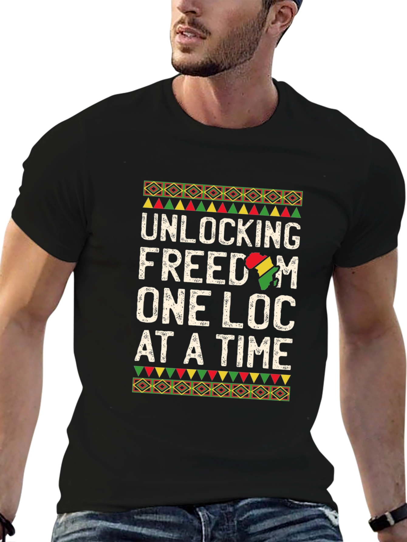 Unlocking Freedom T-Shirt - One Loc At A Time