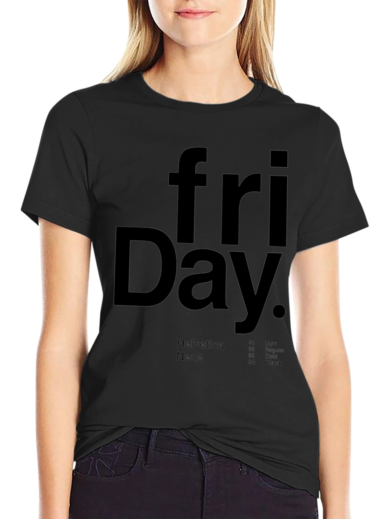 Friday T-Shirt - Helvetica Neue Design