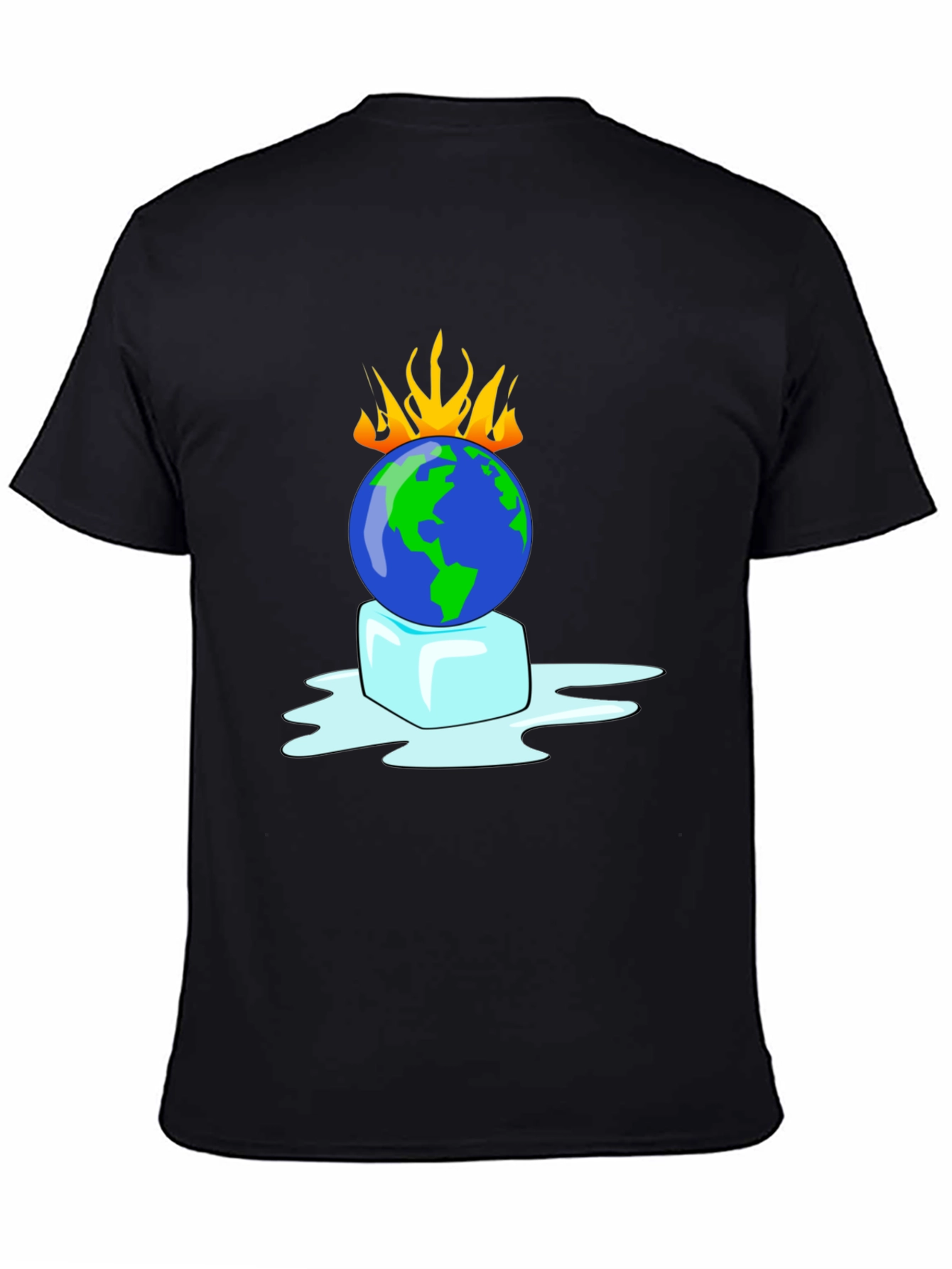 Global Warming Awareness Graphic T-Shirt