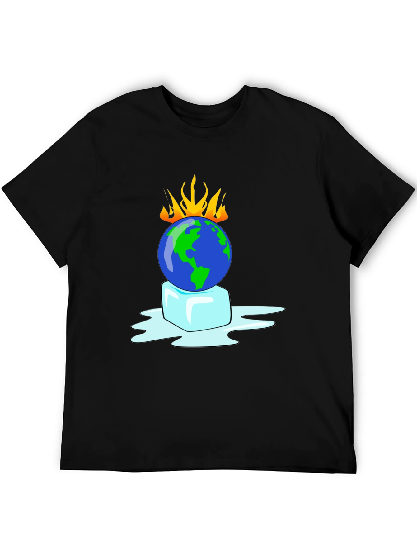 Global Warming Awareness Graphic T-Shirt