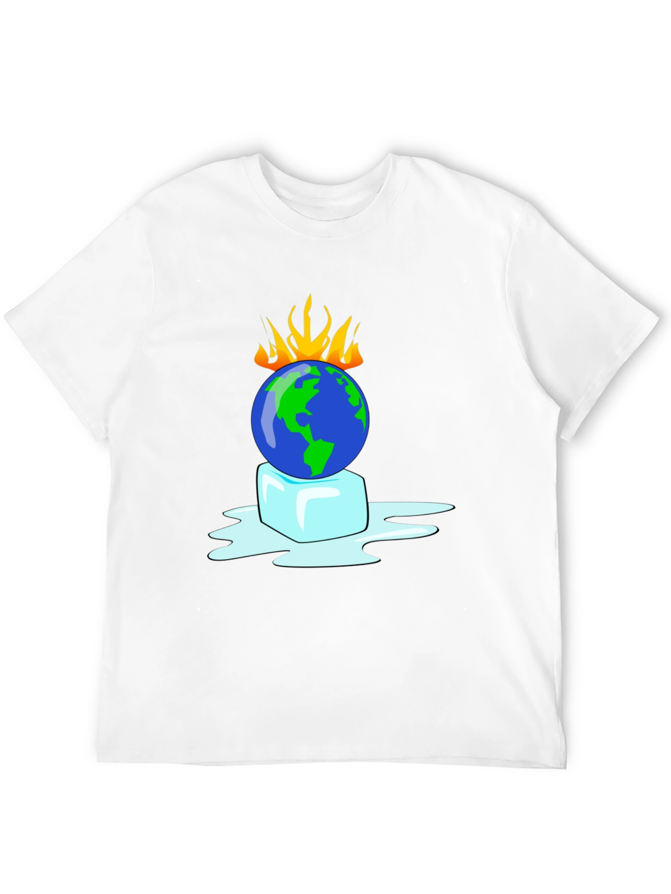 Global Warming Awareness Graphic T-Shirt