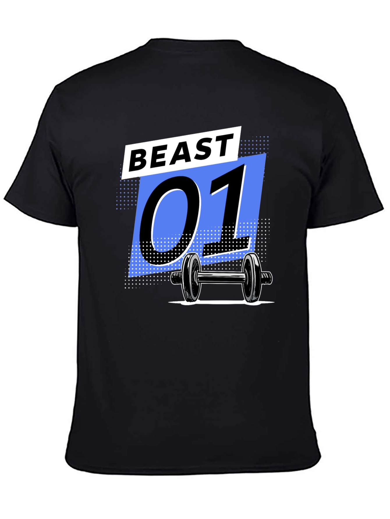 Beast 01 Gym Black T-Shirt