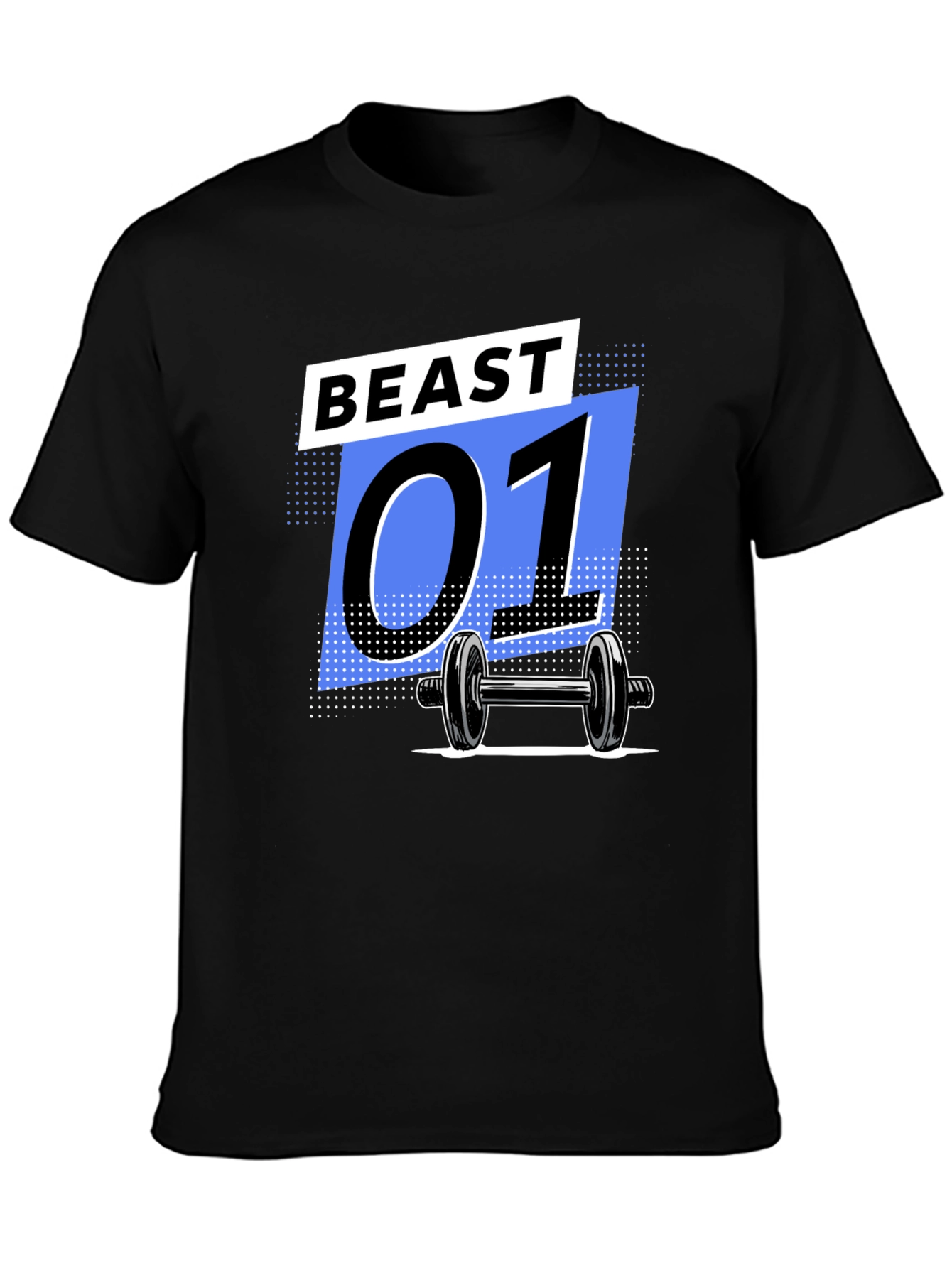 Beast 01 Gym Black T-Shirt