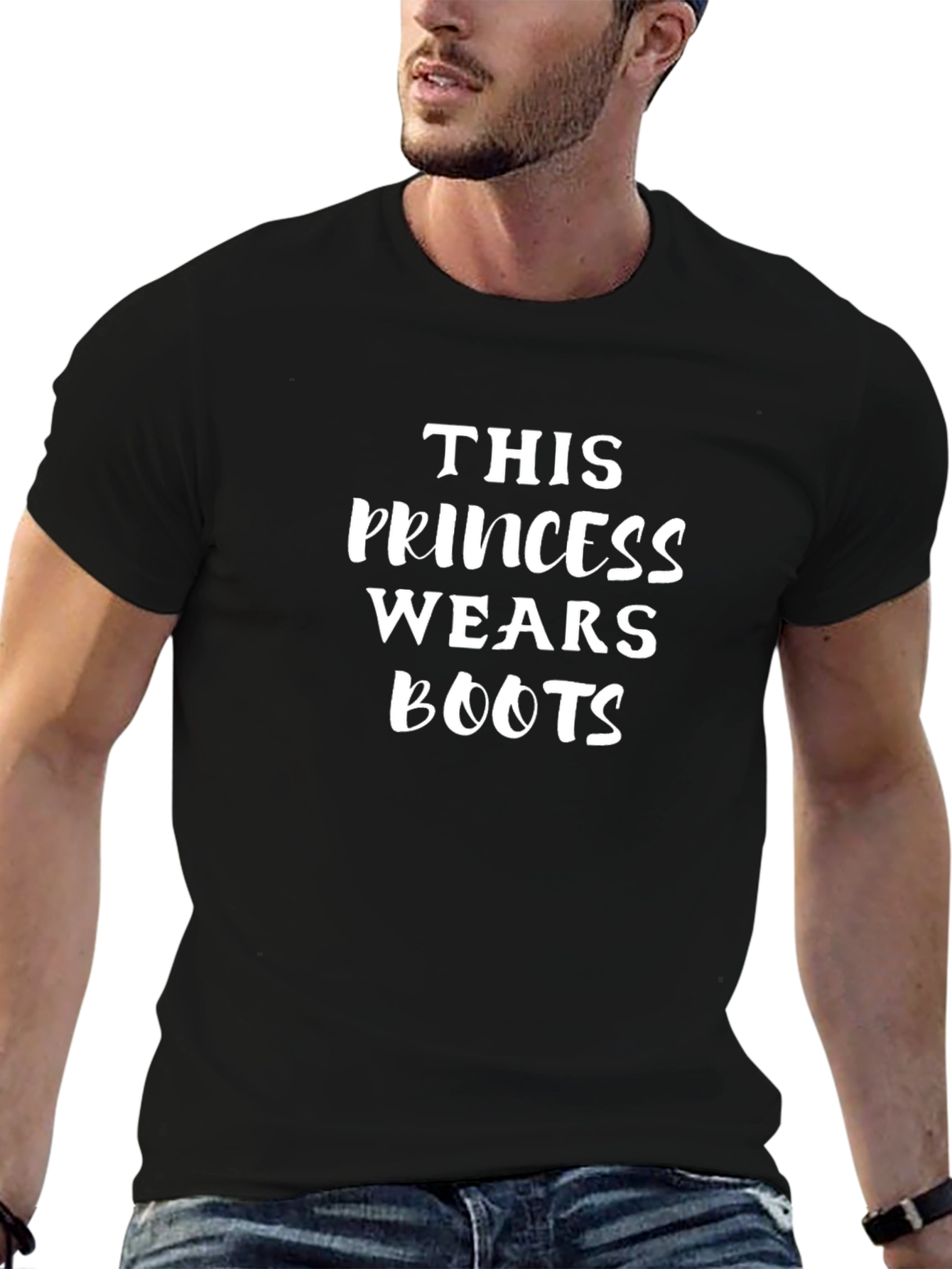 This Princess Wears Boots T-Shirt - Unisex