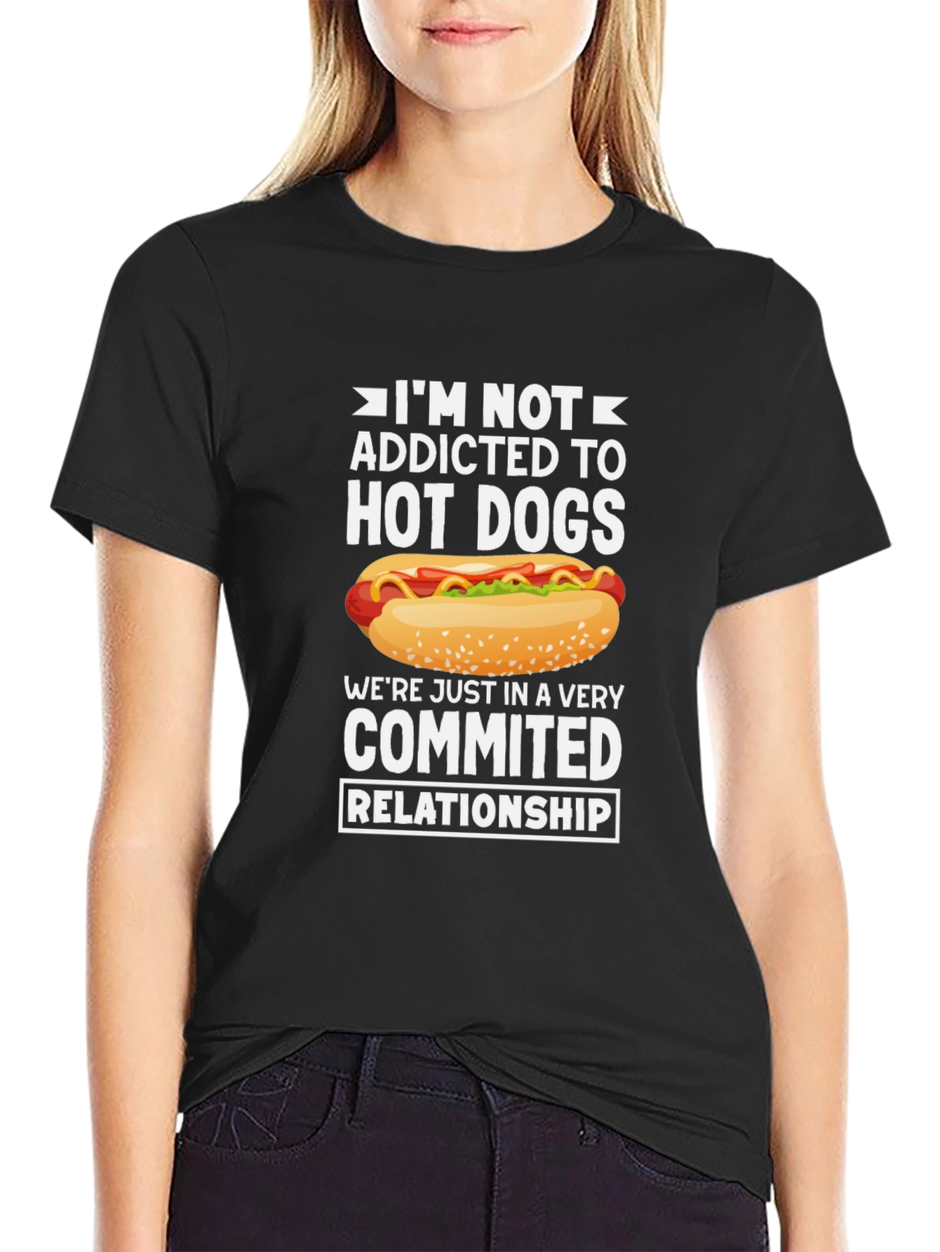 Hot Dog Relationship T-Shirt