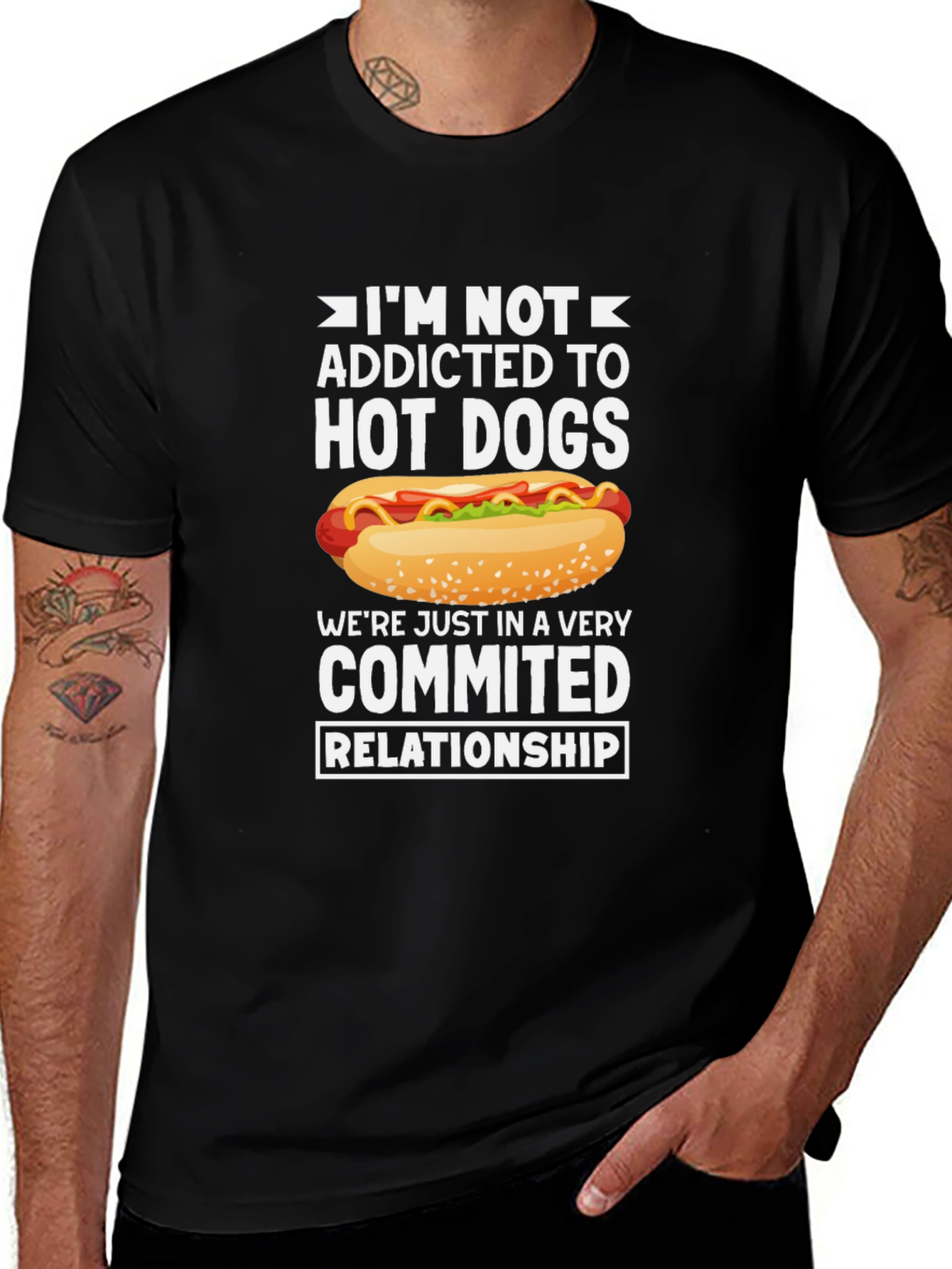 Hot Dog Relationship T-Shirt