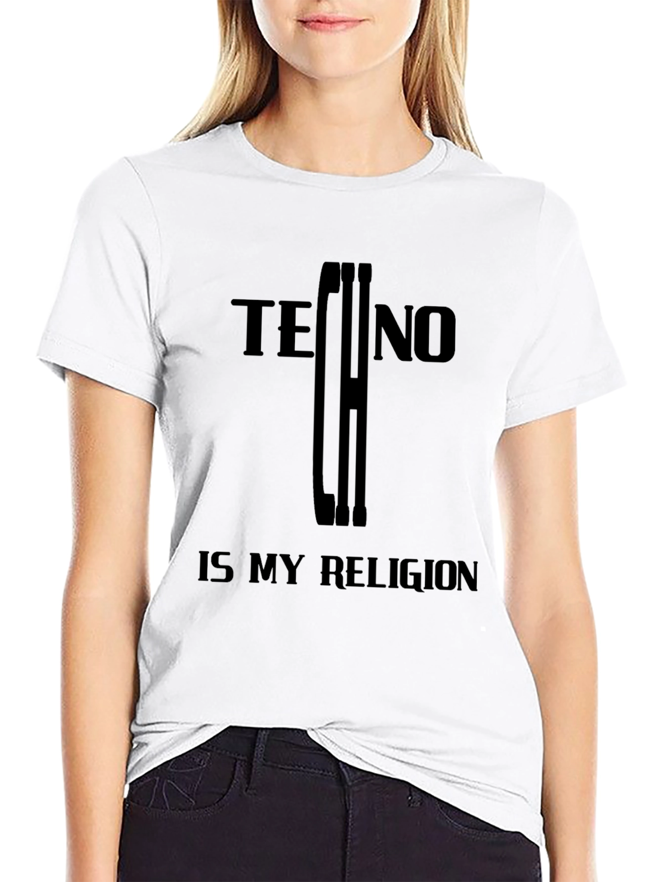 Techno Is My Religion Graphic T-Shirt