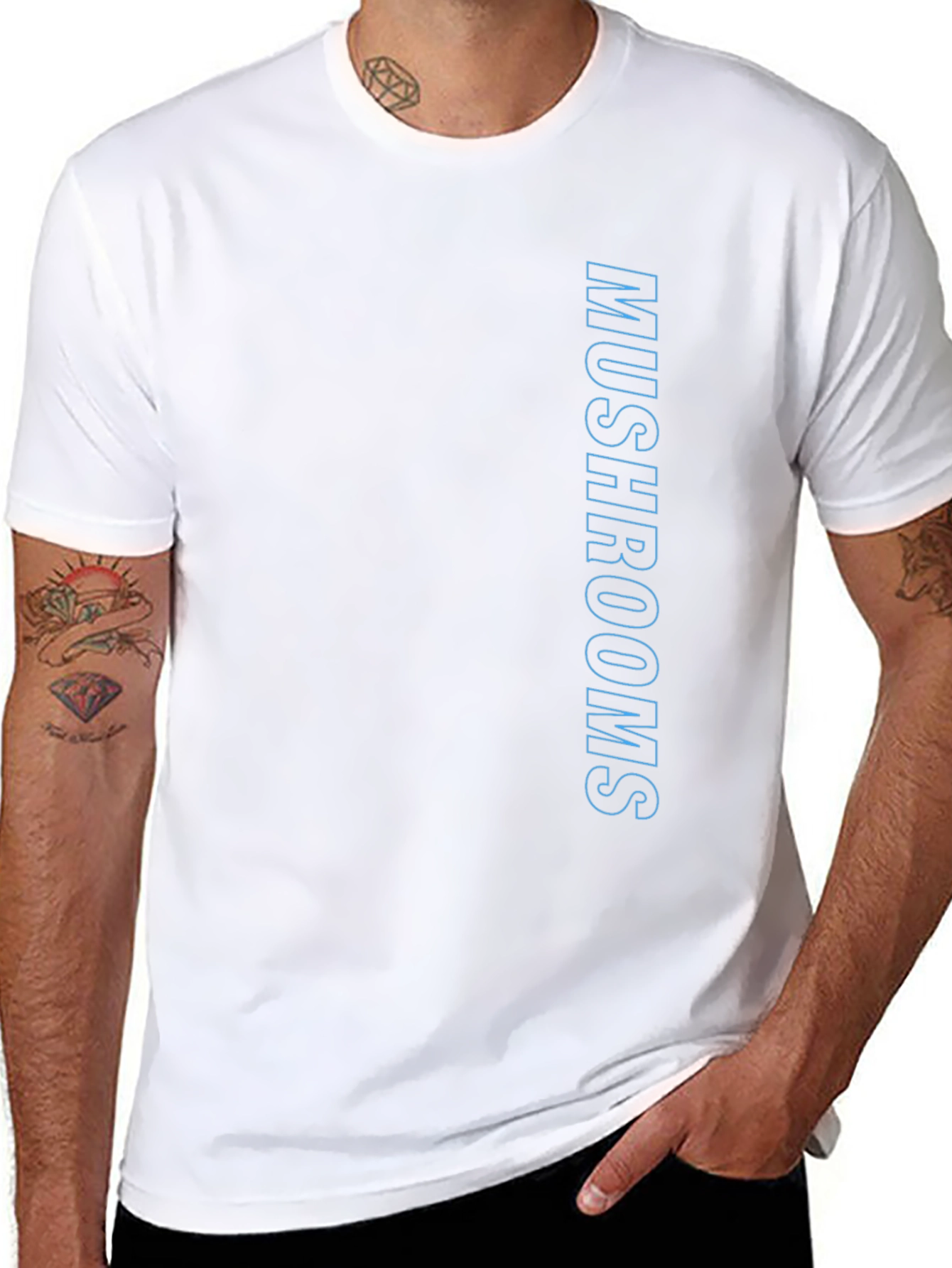 Mushroom Tee - Dark Style