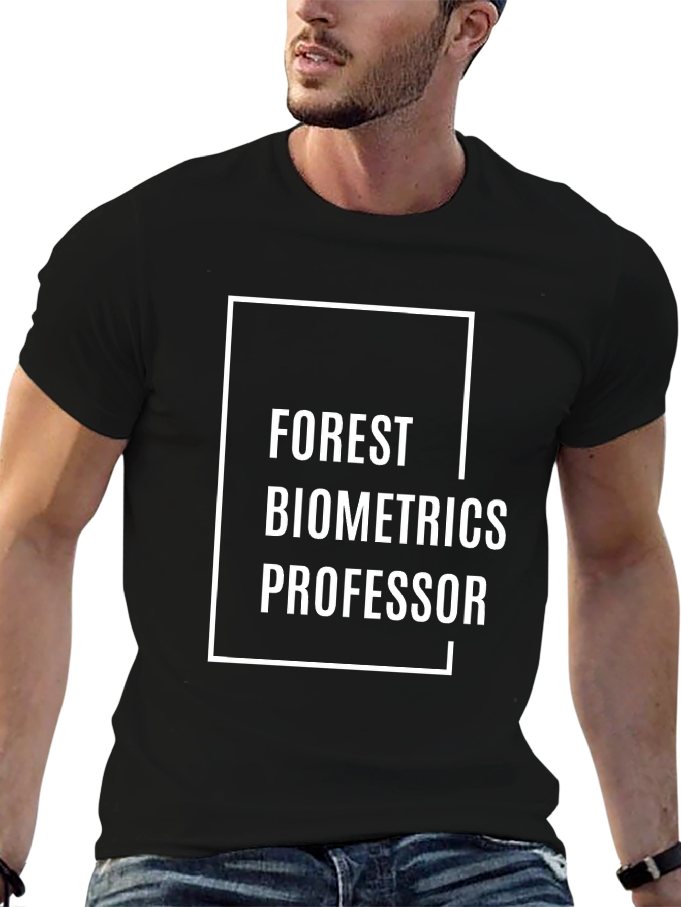 Forest Biometrics Professor Black T-Shirt