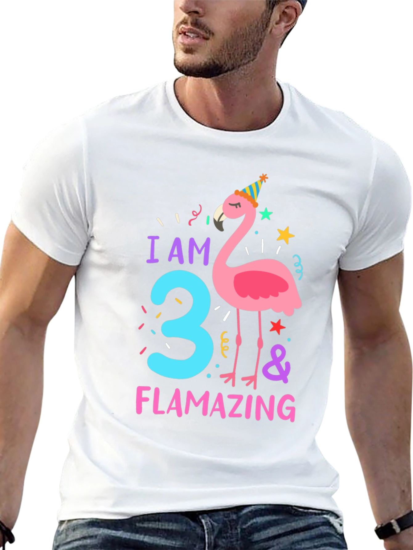 Flamazing Birthday T-Shirt - Third Birthday